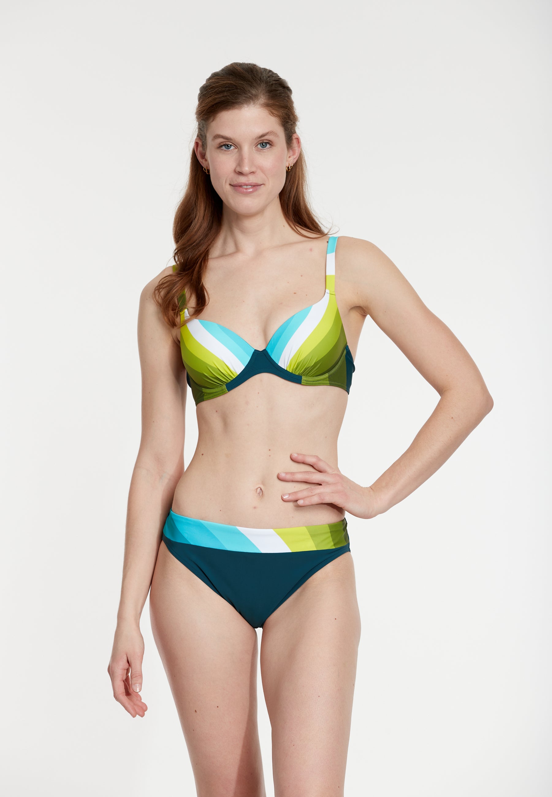 sunflair-colorblocking-flow-set-bikini-gr-n-t-rkis-wei image 1