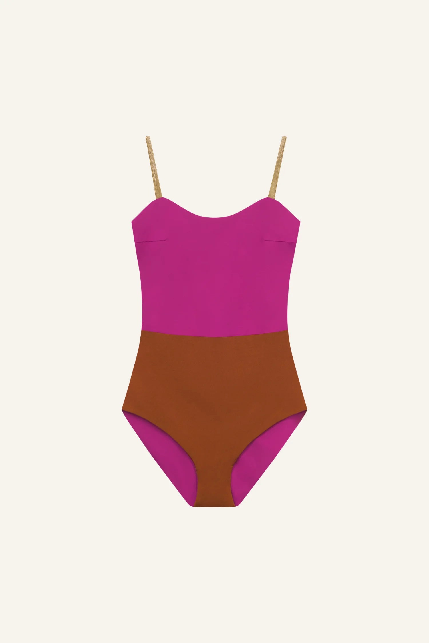 mymarini-cleanbody-shine-badeanzug-einteiler-mit-spaghettitr-gern-und-colorblock image 5