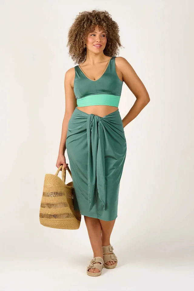 mymarini-allday-pareo-shine-strand-pareo-in-teal image 1