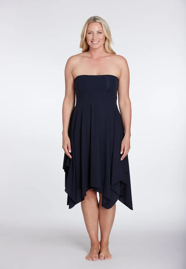 sunflair-essential-solid-dress-bandeaukleid-strandkleid-multistyle-rock image 1