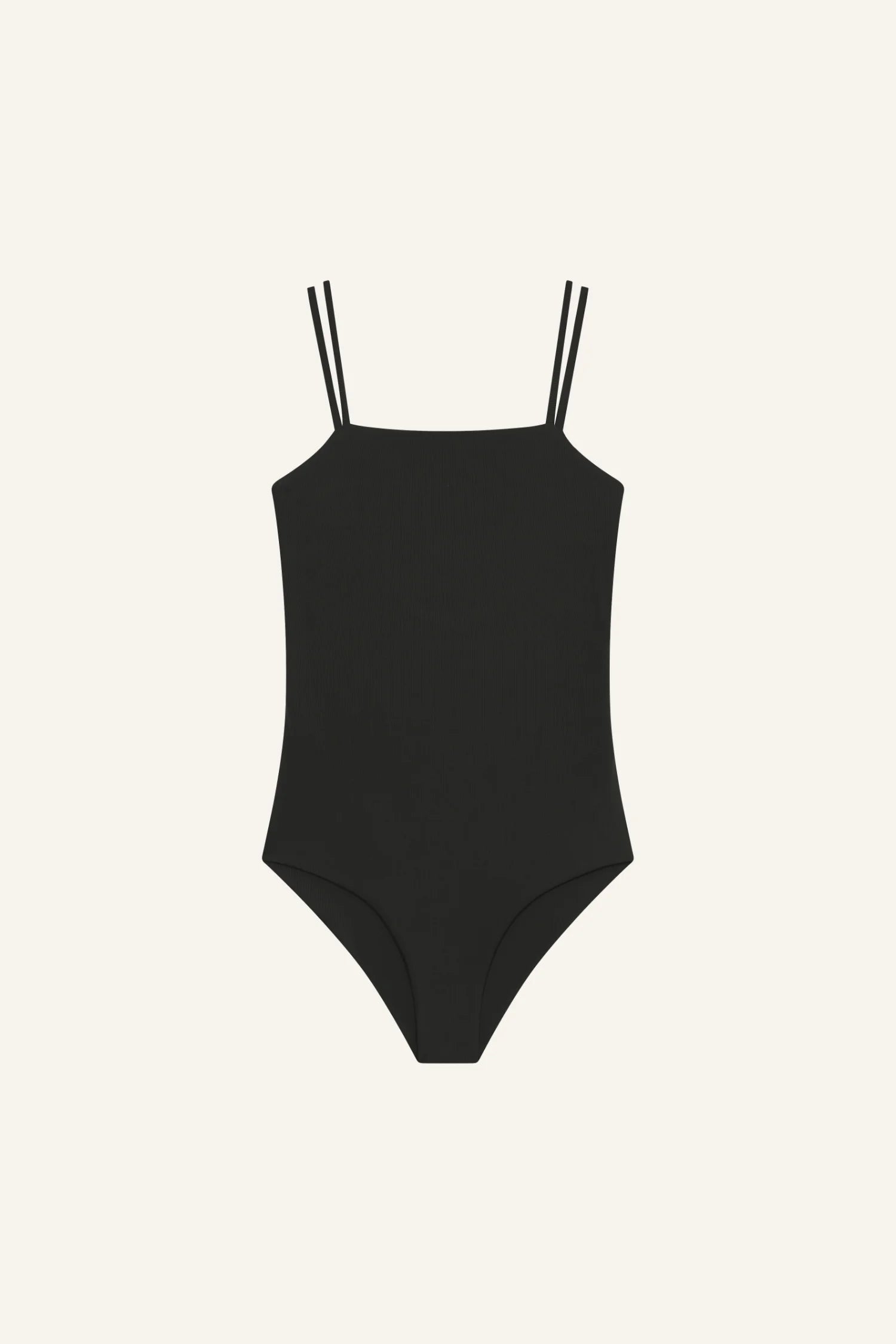 mymarini-easybody-swim-apparel-badeanzug-mit-rippstruktur-braun-schwarz image 2