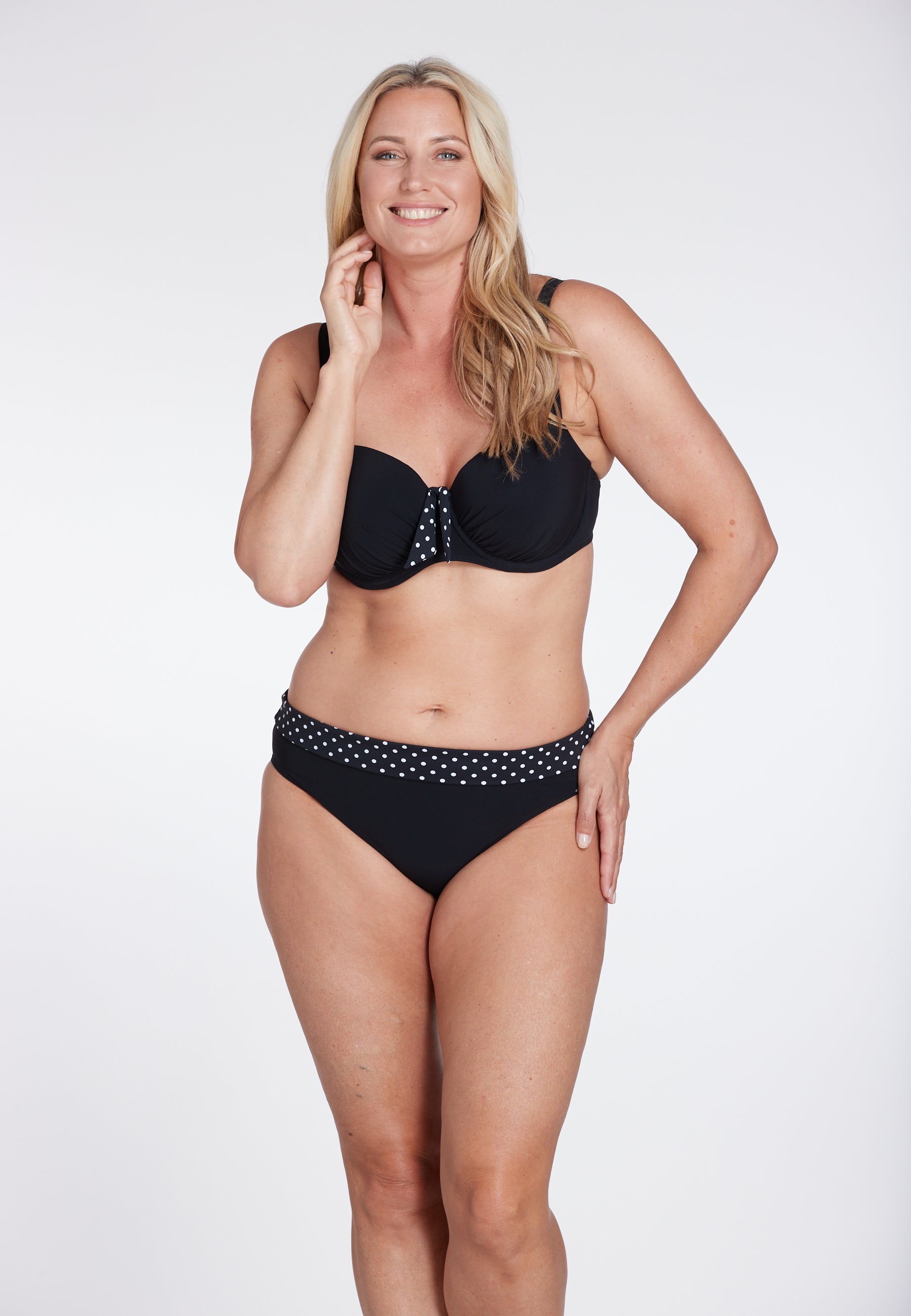 sunflair-essential-dots-set-bikini-schwarz-retro-tupfen image 3