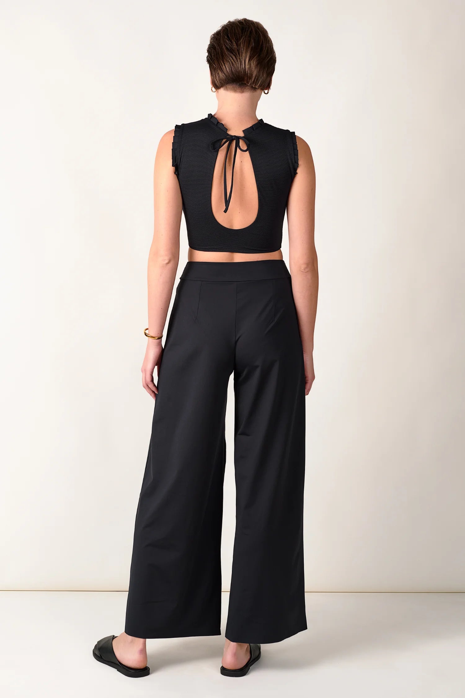 mymarini-pleats-set-no-3-zweiteiler-top-marlenehose-black image 6