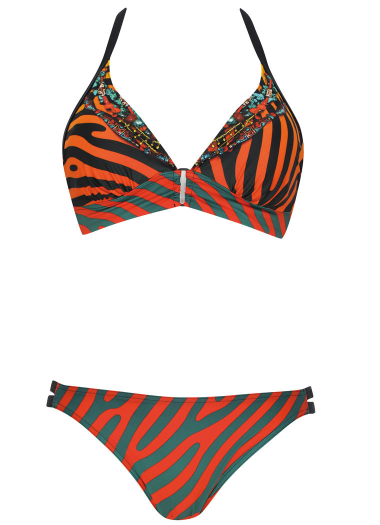 sunflair-tiger-tropic-set-triangel-bikini-set-orange-gr-n-tiger image 4