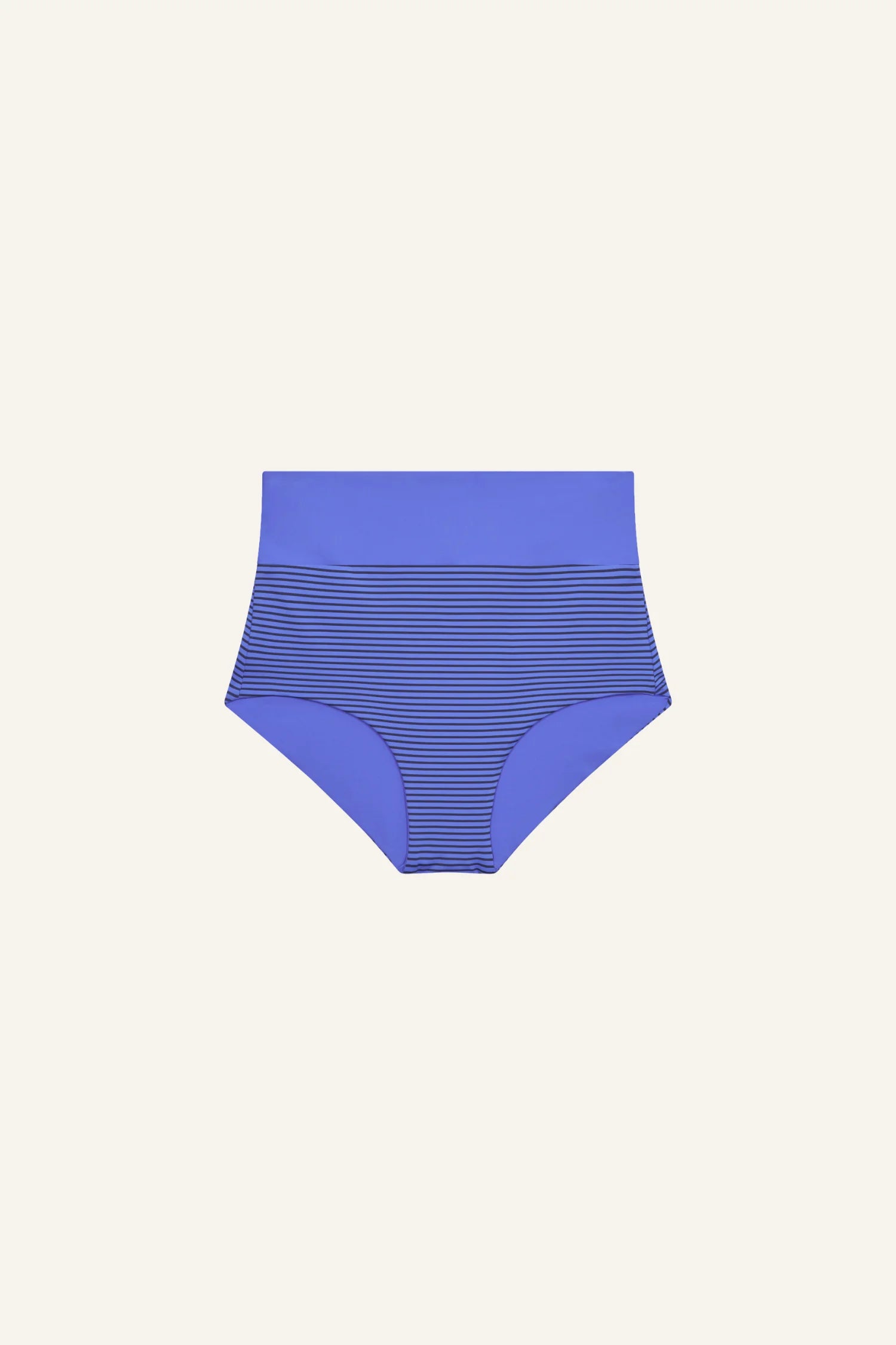 mymarini-surf-shorts-stripe-25-highwaist-bikinihose-blau-gestreift image 1