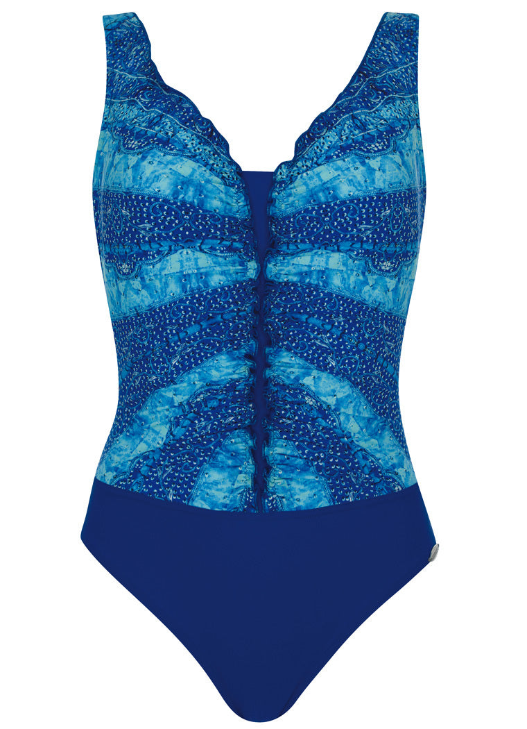 sunflair-sapphire-mosaic-swimsuit-badeanzug-blau image 4