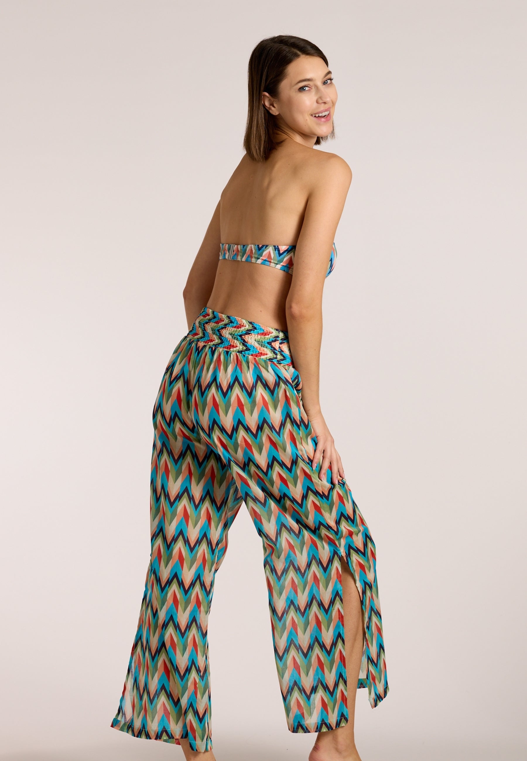 olympia-chevron-flow-beach-hose-mit-weitem-bein image 5