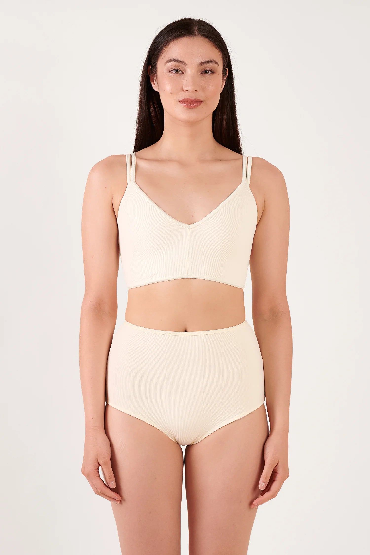 mymarini-vacation-top-swim-apparel-longline-bikinioberteil-mit-v-ausschnitt-fein image 5