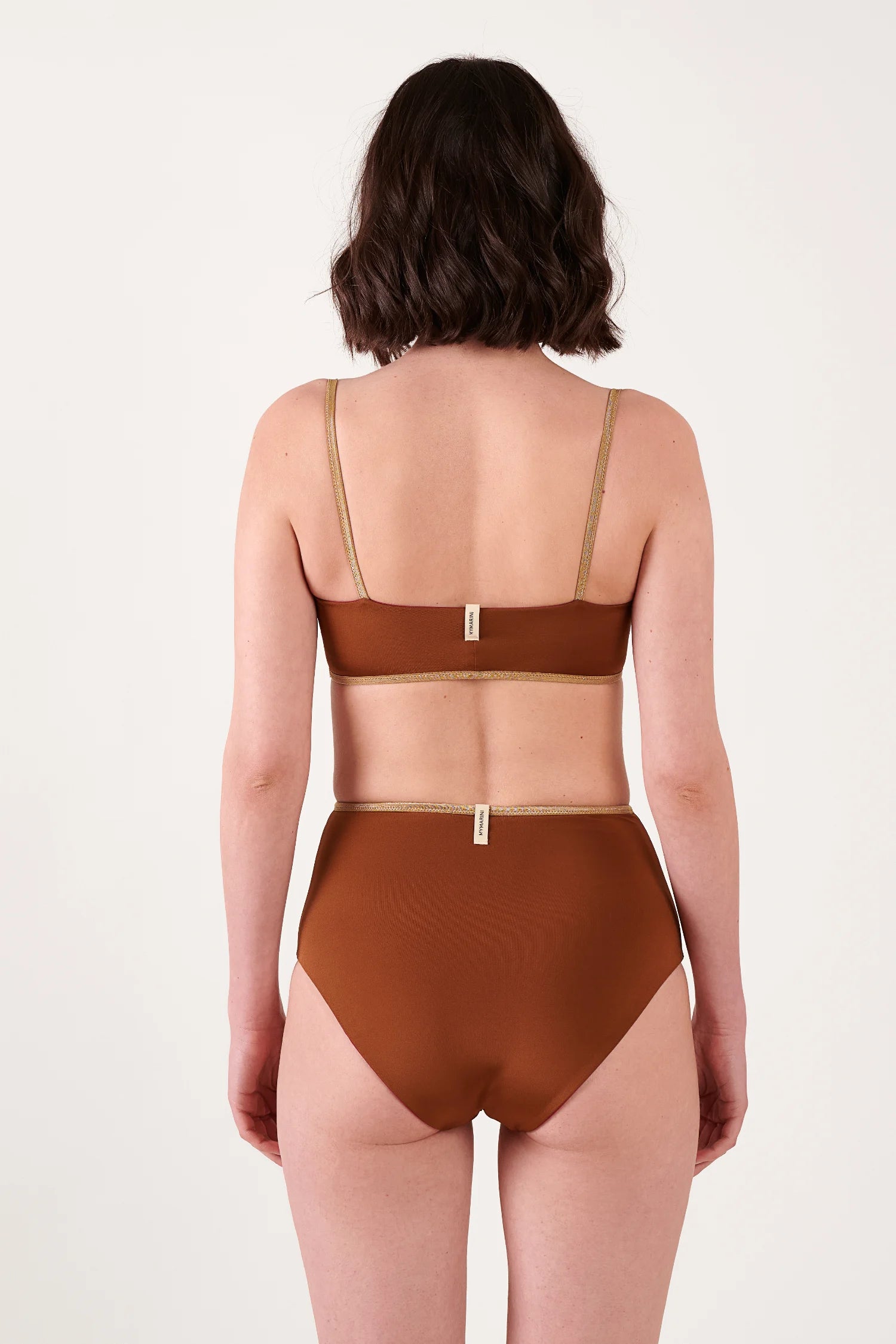 mymarini-highwaist-shorts-shine-highwaist-bikinihose-goldtrim image 3