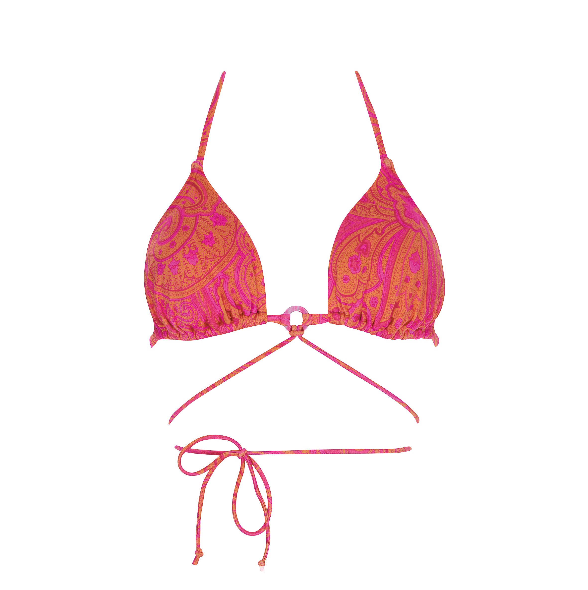 olympia-paisley-paradise-triangel-top-bikini-top-pink-orange image 5