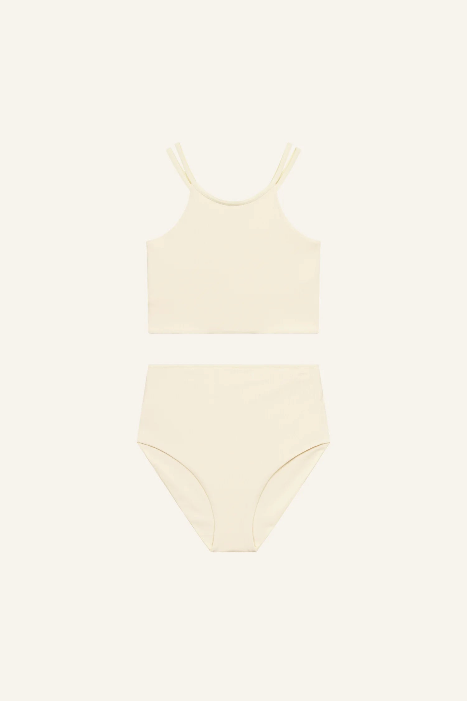 mymarini-grace-set-white-bikini-set-longline-top-highwaist-shorts image 1