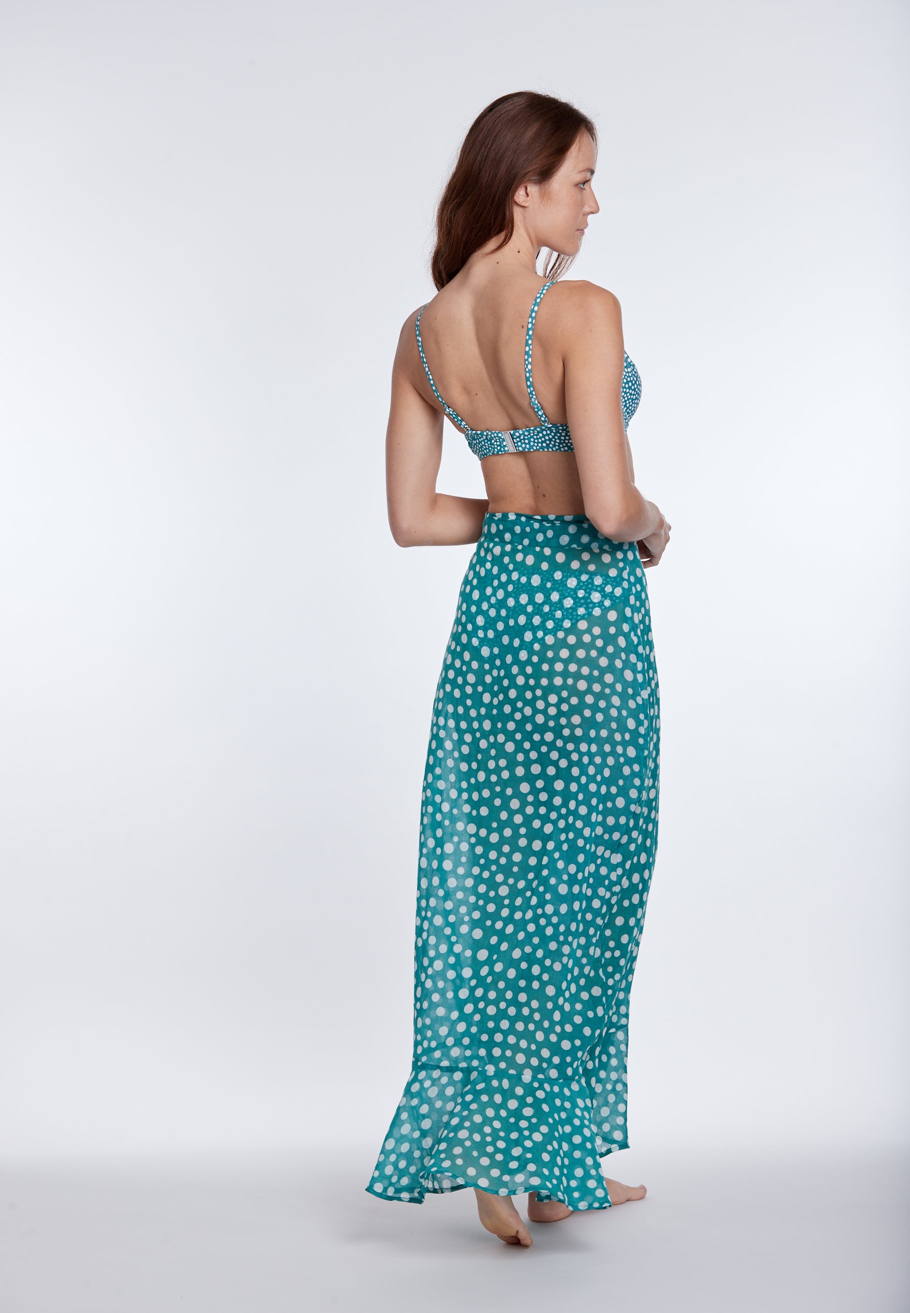 olympia-jade-dots-ruffle-skirt-wickelrock-gr-n-wei-mit-r-schen image 5