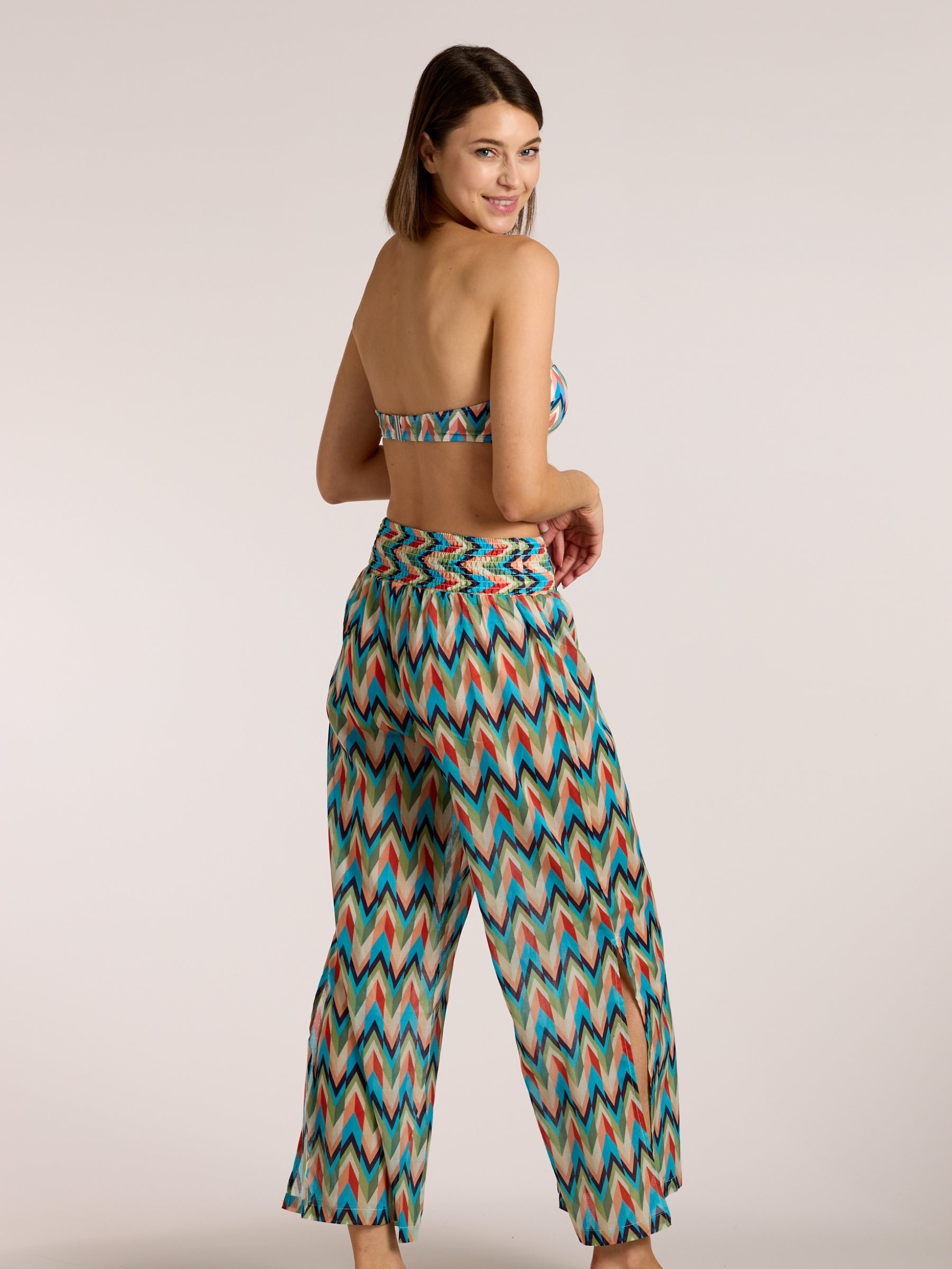 olympia-chevron-flow-beach-hose-mit-weitem-bein image 7