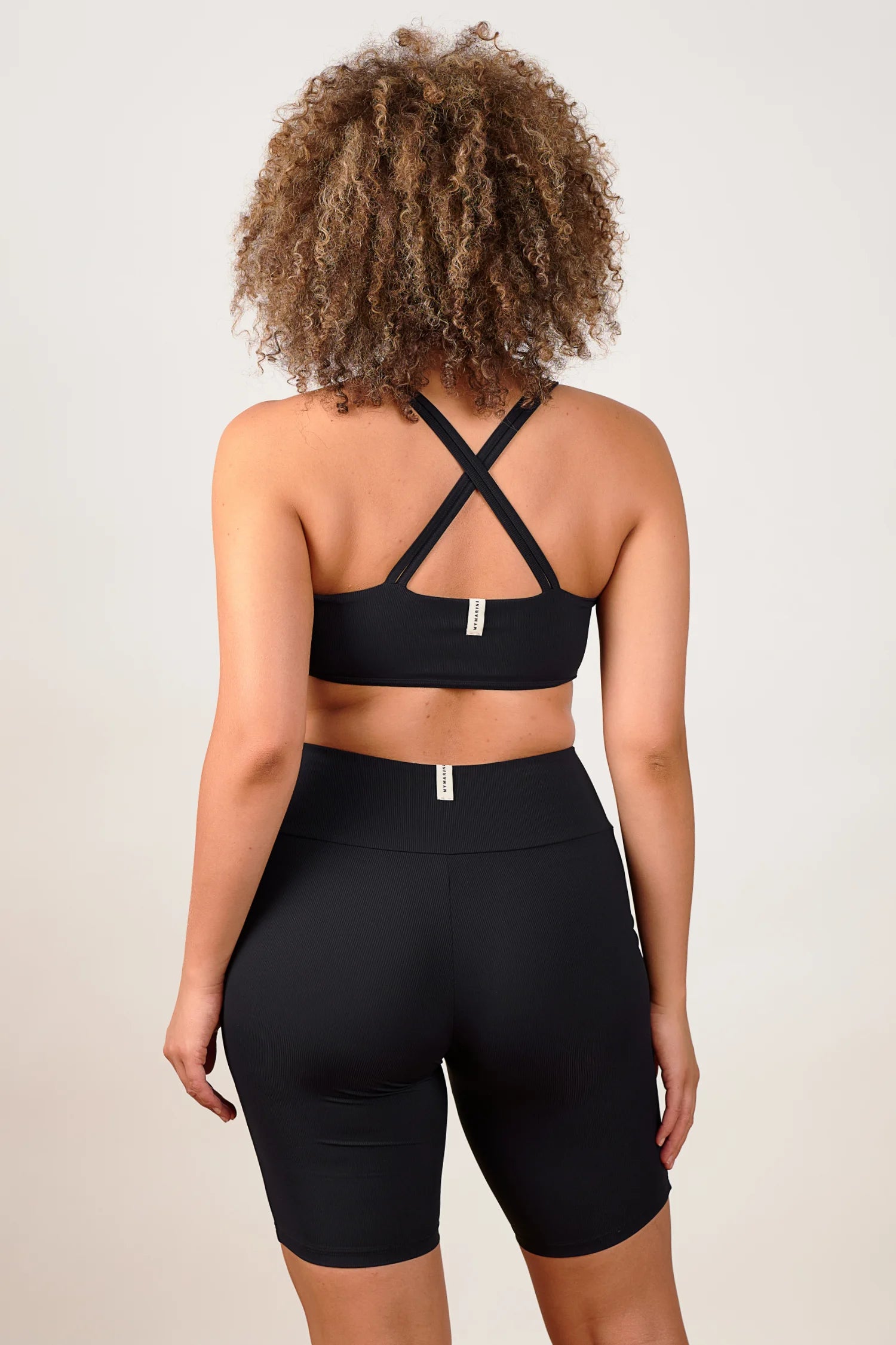 mymarini-bike-shorts-swim-apparel-radler-badeshorts-ripp-schwarz-braun image 2