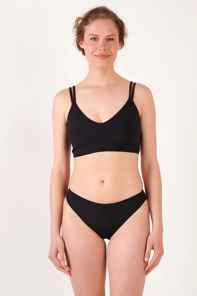 mymarini-vacation-top-swim-apparel-longline-bikinioberteil-mit-v-ausschnitt-fein image 1