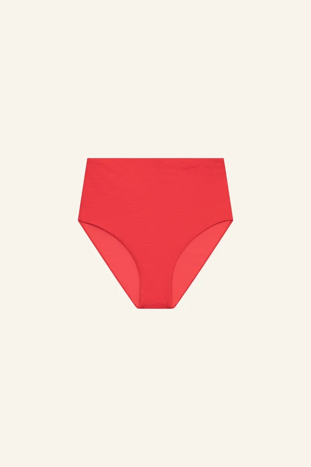 mymarini-bottom-no-2-bikinihose-highwaist-rouge-piqu image 1