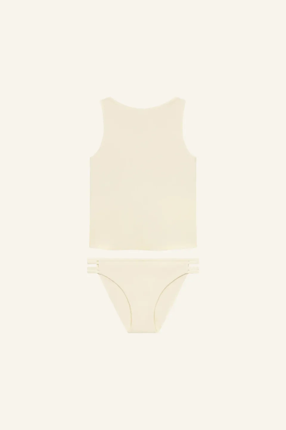 mymarini-tankini-set-white-2-wege-tankini-top-ribbon-pants-aus-feinripp-wei image 1
