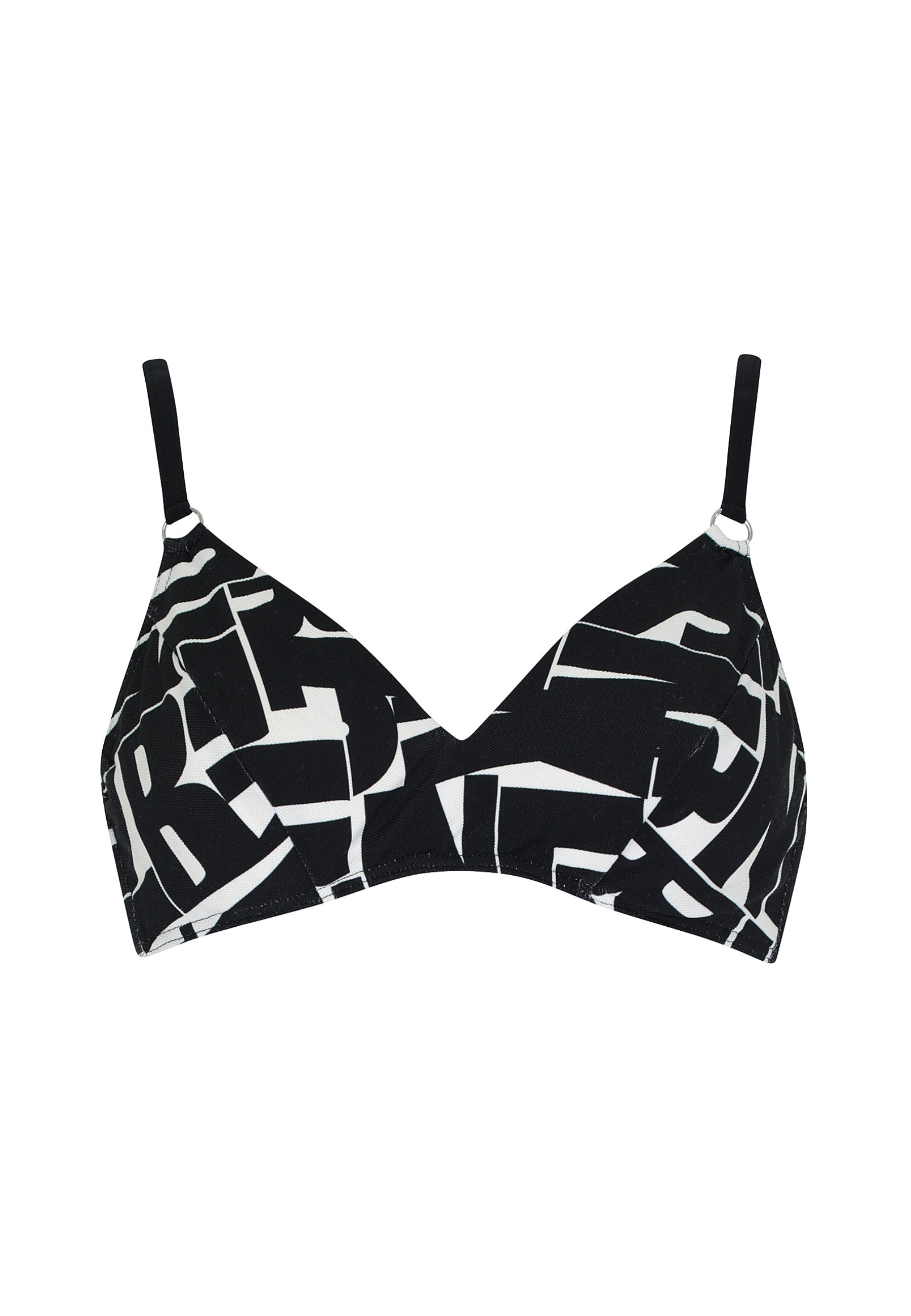 olympia-letter-print-bikini-top-schwarz-wei-b-gel image 6