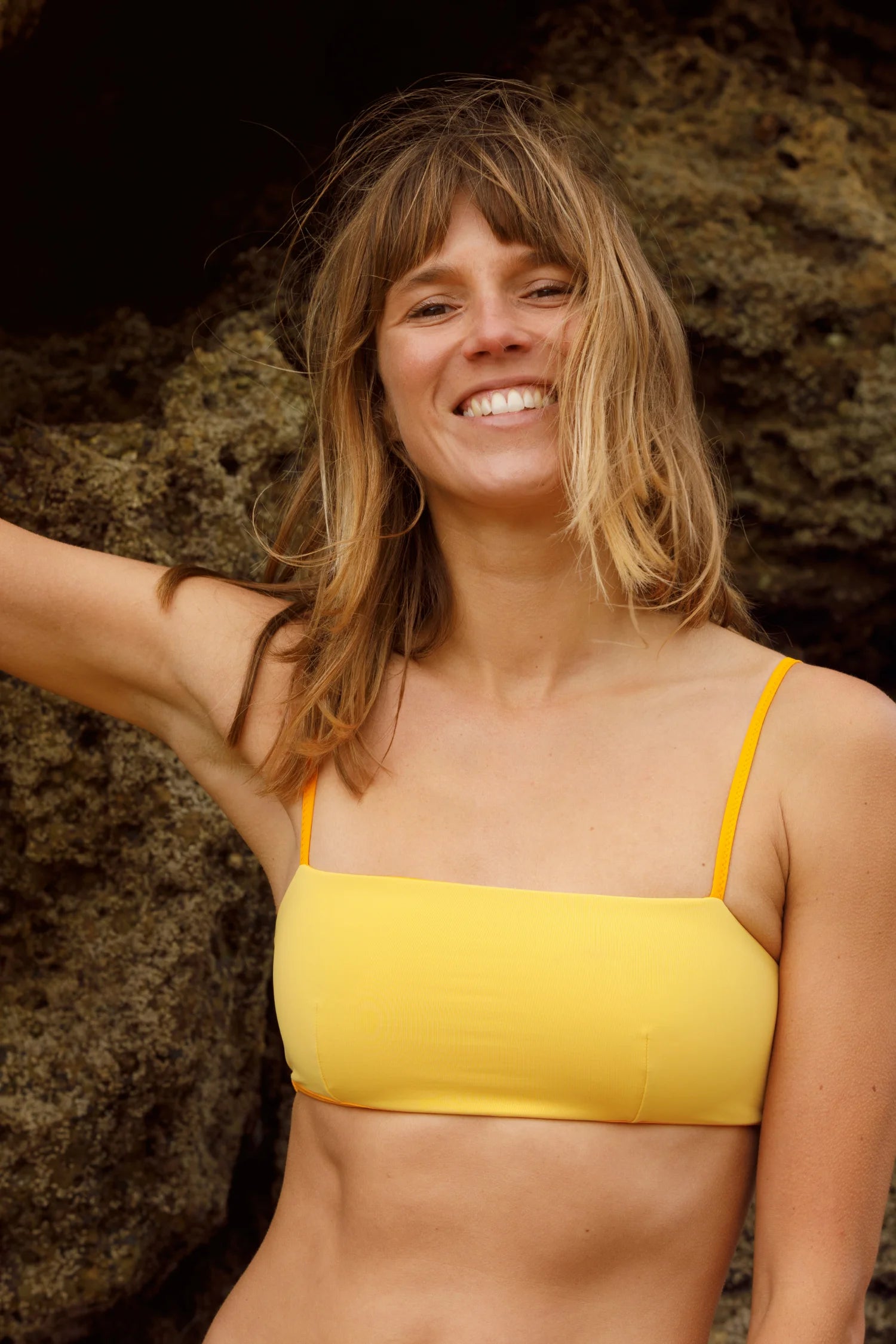 mymarini-easy-top-soleil-bikini-oberteil-bralette-mit-square-neck-in-gelb-wendba image 5