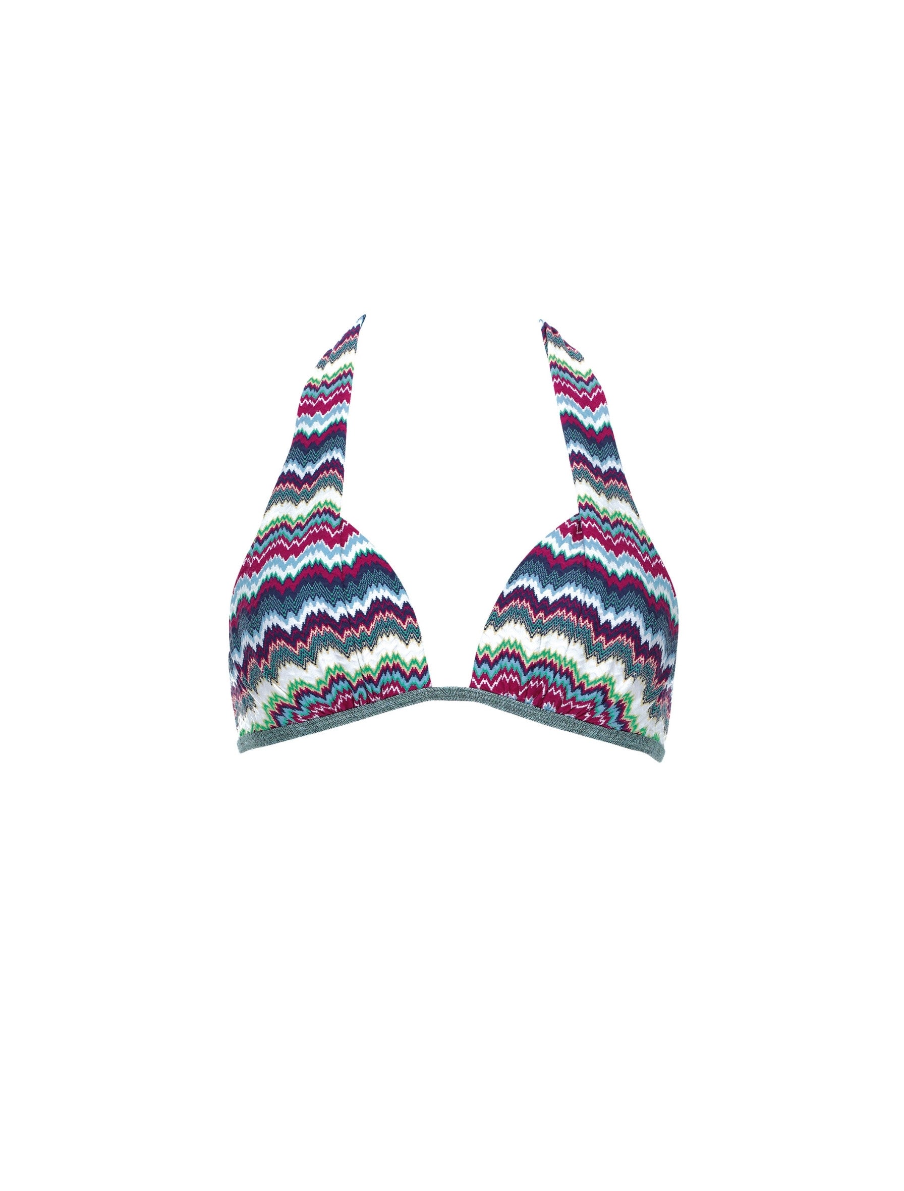 sunflair-triangel-stripes-bikini-top-multicolor-zickzack image 4