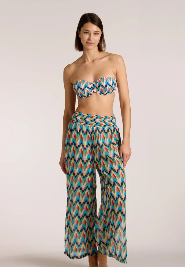 olympia-chevron-flow-beach-hose-mit-weitem-bein image 1