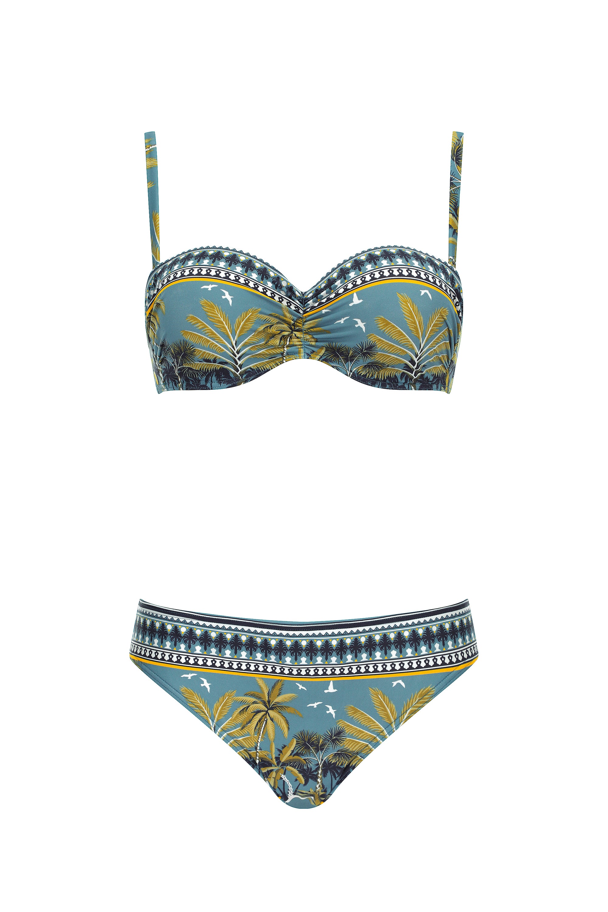 olympia-ethno-palm-set-bandeau-bikini-set image 7