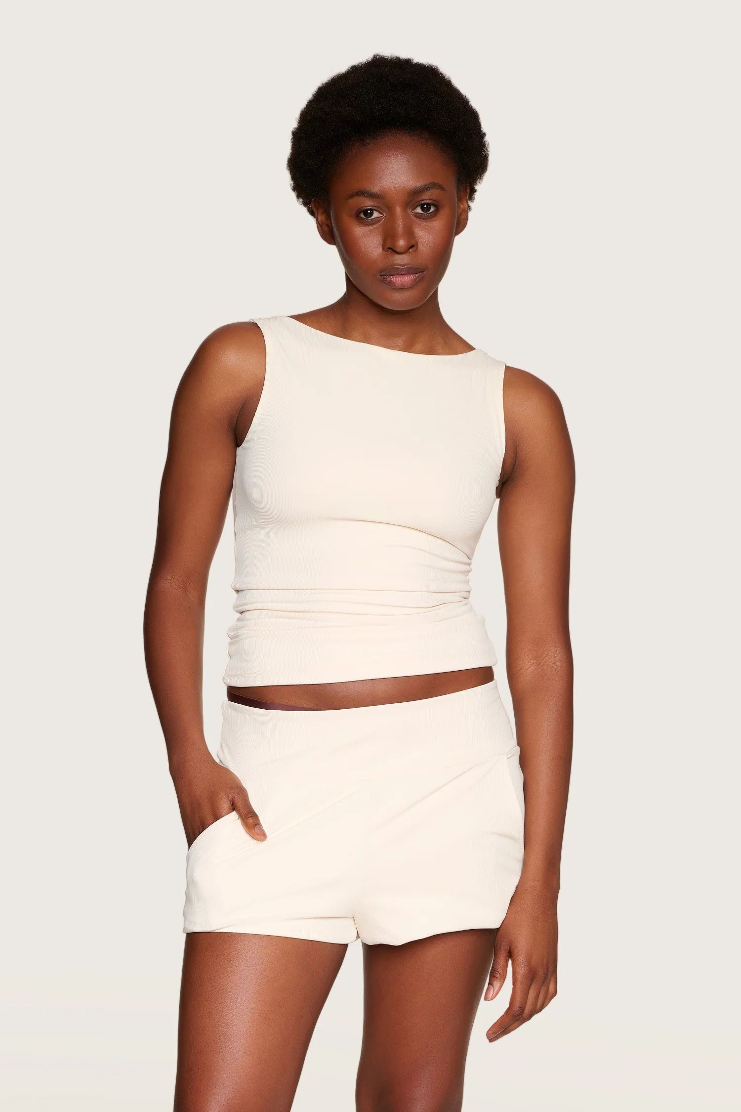 mymarini-loose-shorts-swim-apparel-shorts-braun-schwarz-off-white image 8