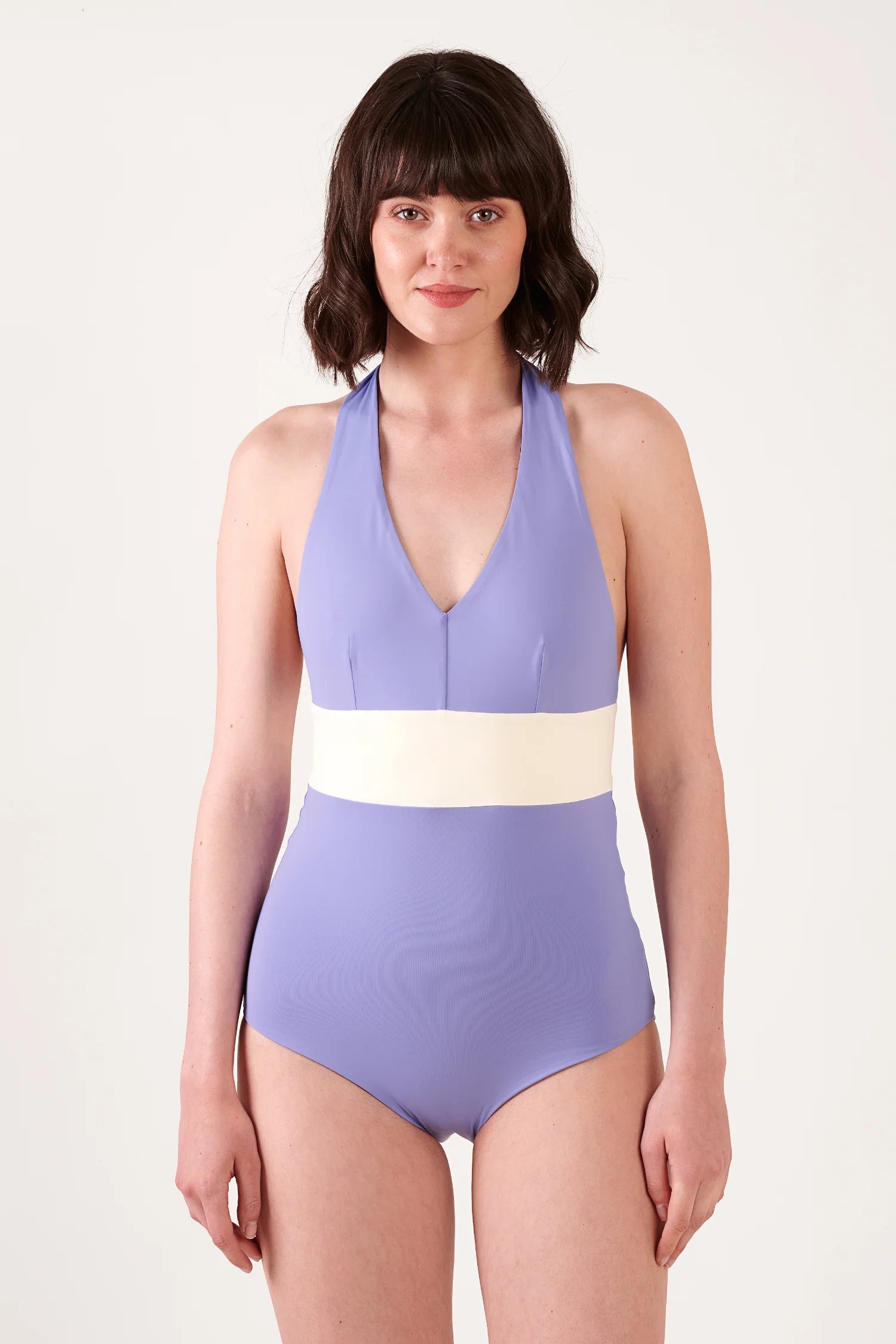 mymarini-wonderbody-einteiler-badeanzug-color-block-halterneck image 3