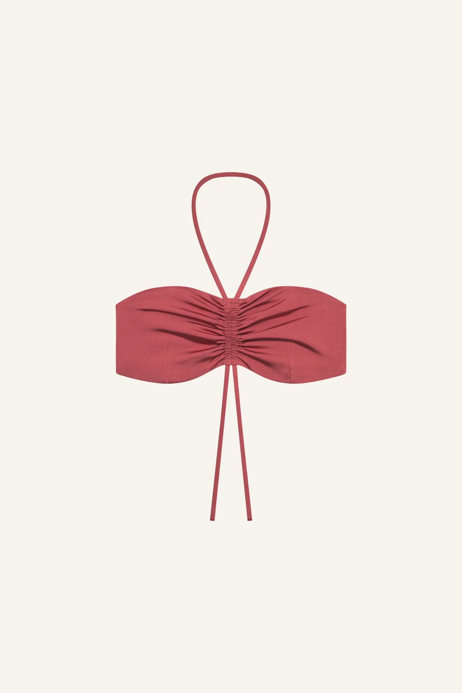 mymarini-ruffled-bandeau-top-halterneck-bikini-oberteil-reversibel image 4