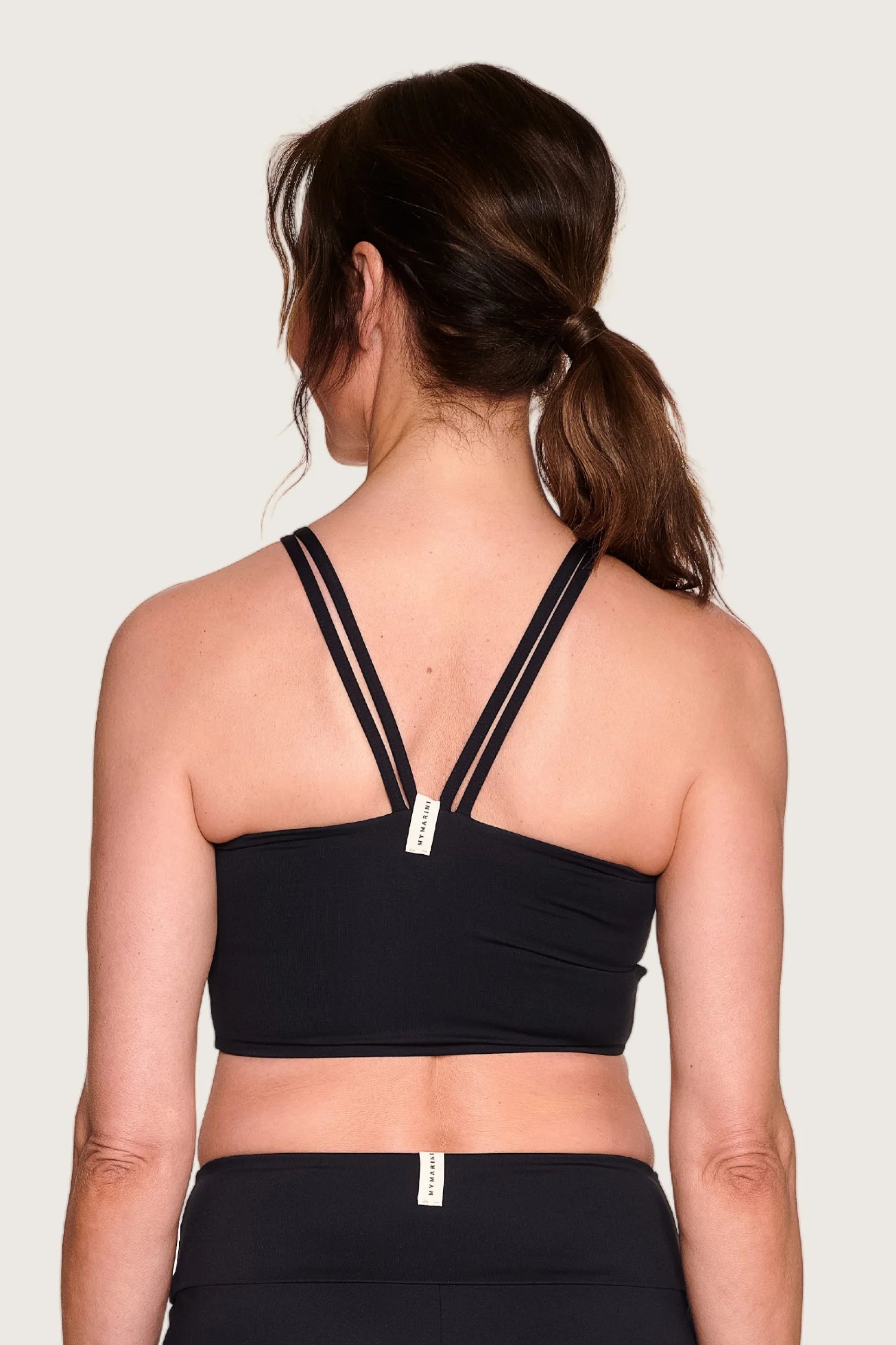 mymarini-grace-top-active-classics-sport-bikini-oberteil-schwarz image 2