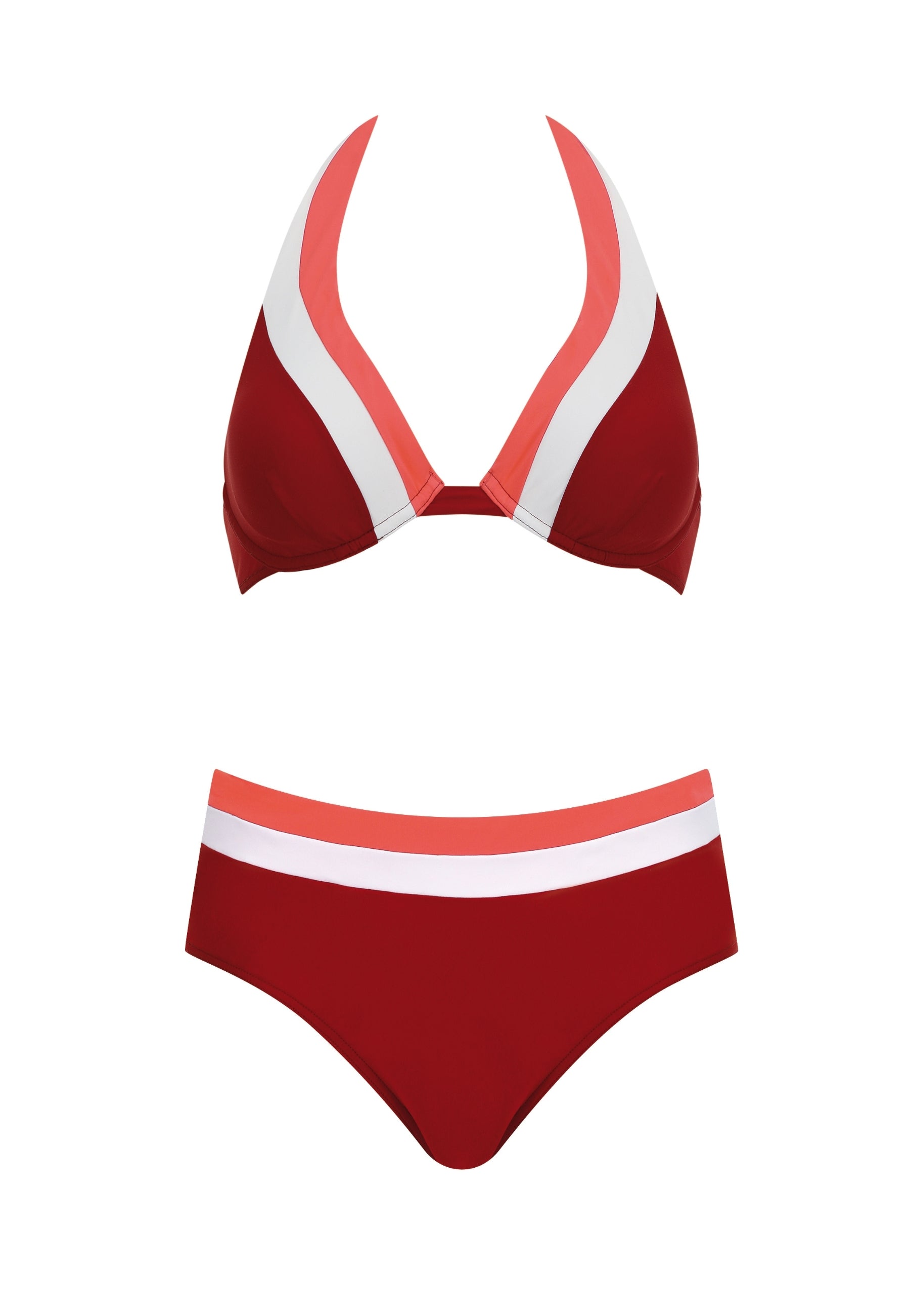 olympia-colorblocking-neckholder-bikini-set image 6