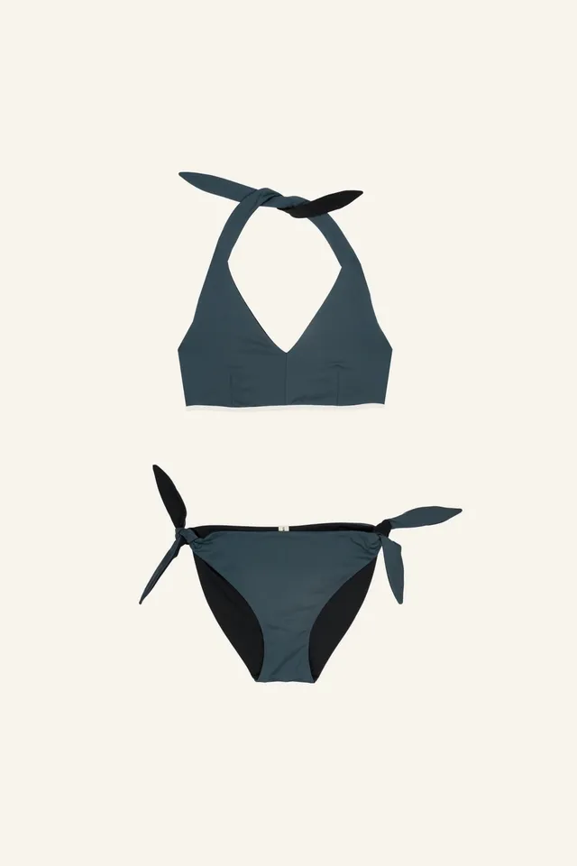 mymarini-holiday-set-bikini-black-grey-white image 1