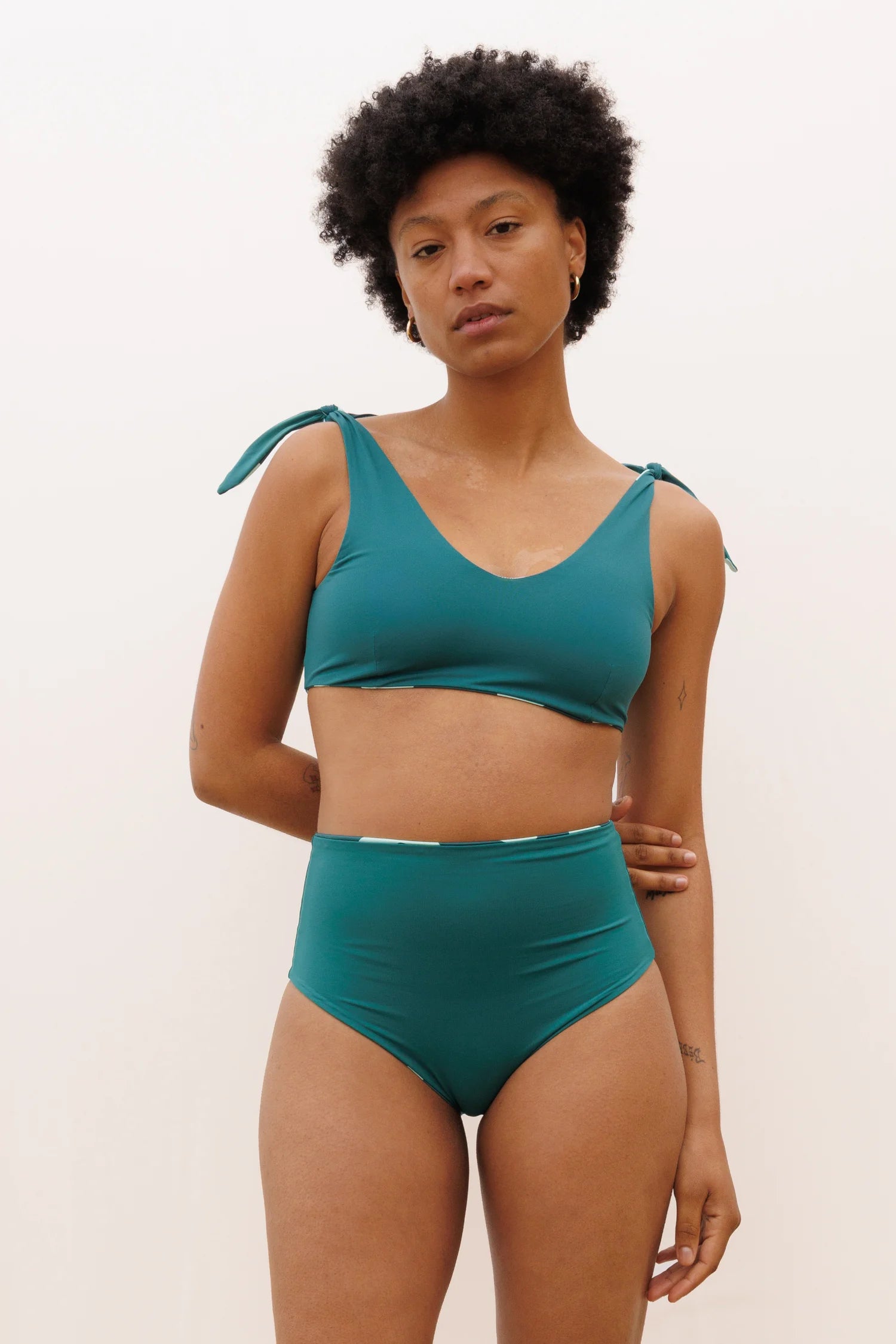 mymarini-highwaist-shorts-bloom-bikinihose-hohe-taille image 2