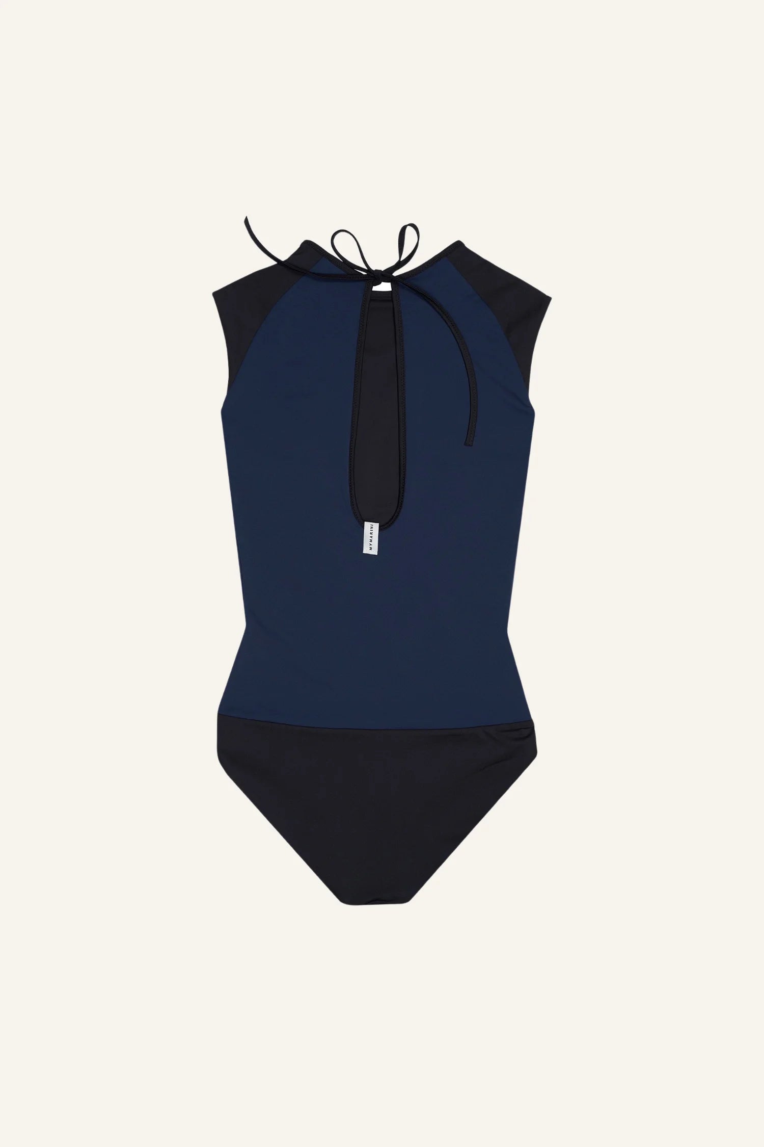 mymarini-oceansuit-classics-sport-badeanzug-in-schwarz-navy-wendbar image 4