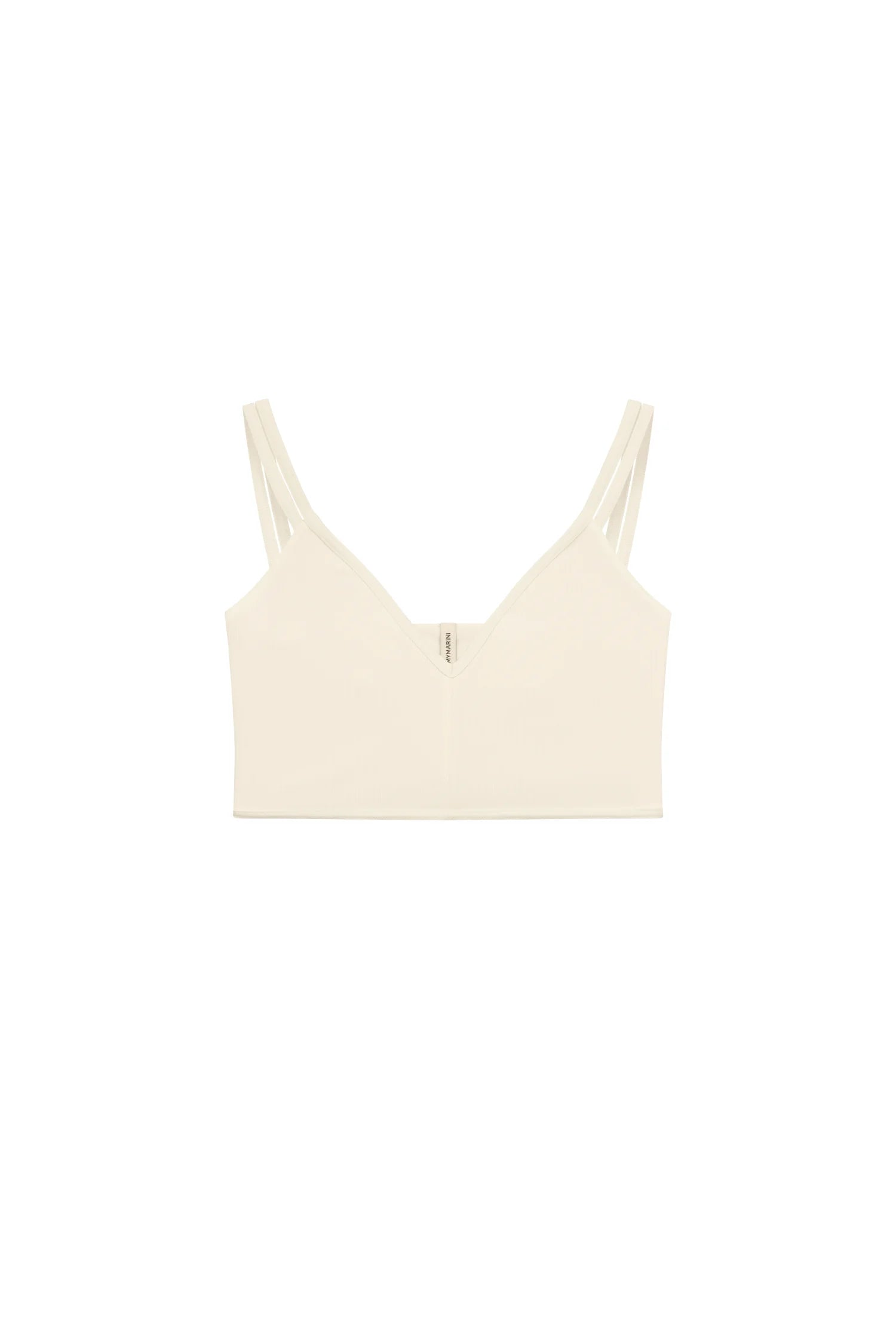 mymarini-vacation-top-swim-apparel-longline-bikinioberteil-mit-v-ausschnitt-fein image 7