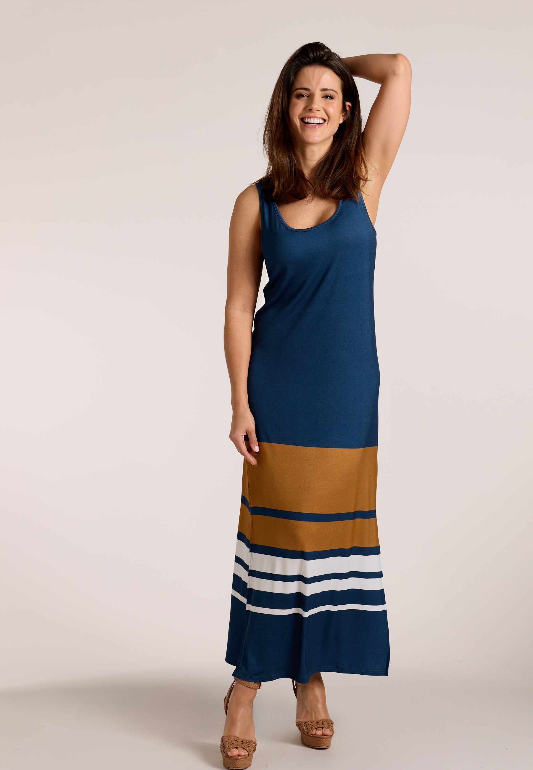 sunflair-harbor-stripe-maxi-strandkleid-mit-schlitz image 3