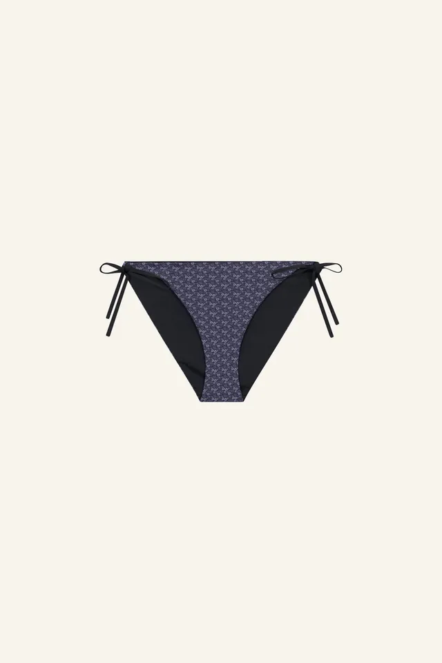 mymarini-ruffled-pants-fleur-lilac-wendbare-bikinihose-mit-bindeband-low-rise image 1