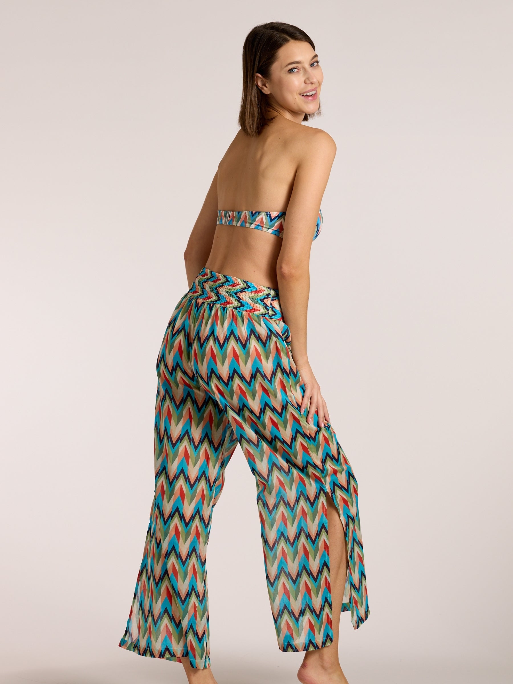 olympia-chevron-flow-beach-hose-mit-weitem-bein image 8