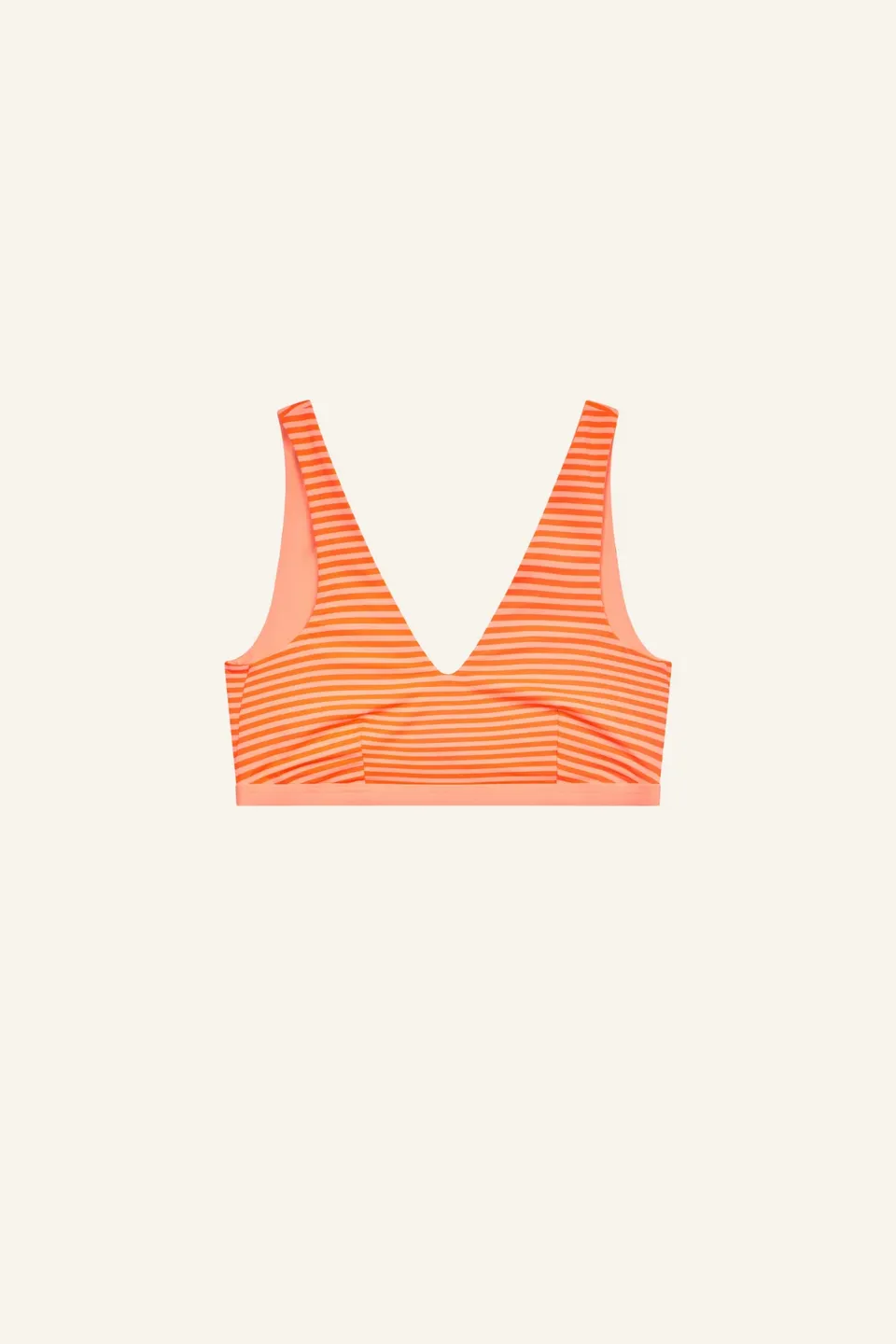 mymarini-yoga-bra-stripe-bikini-top-melon image 1
