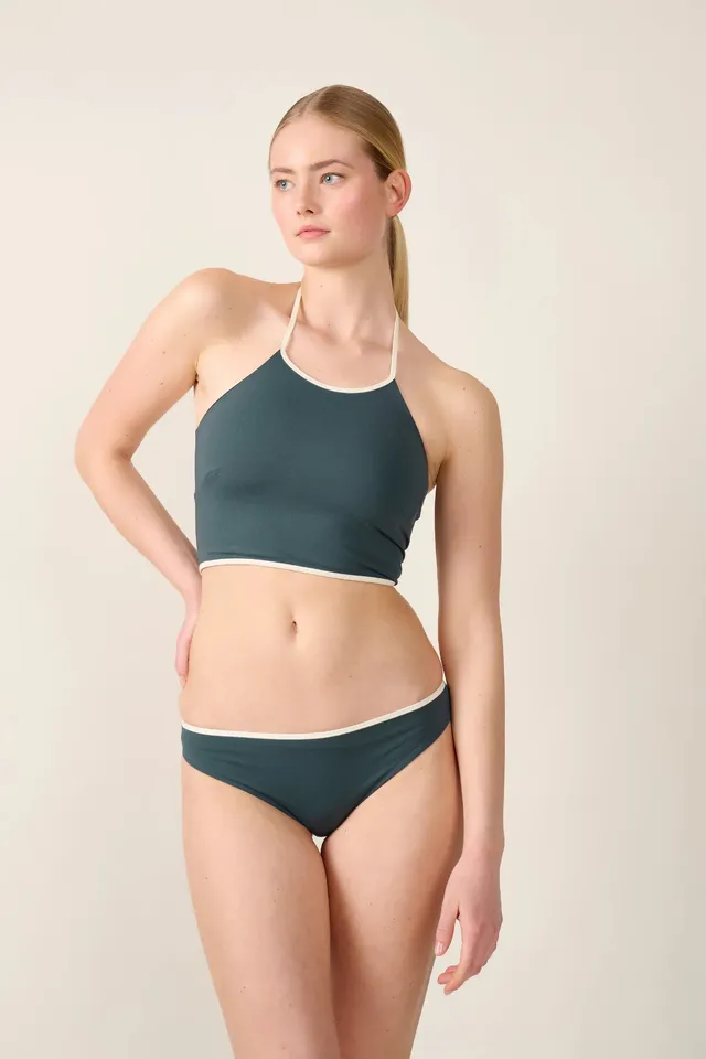 mymarini-grace-top-classics-bikini-oberteil-schwarz-grau-wei-wendbar image 1