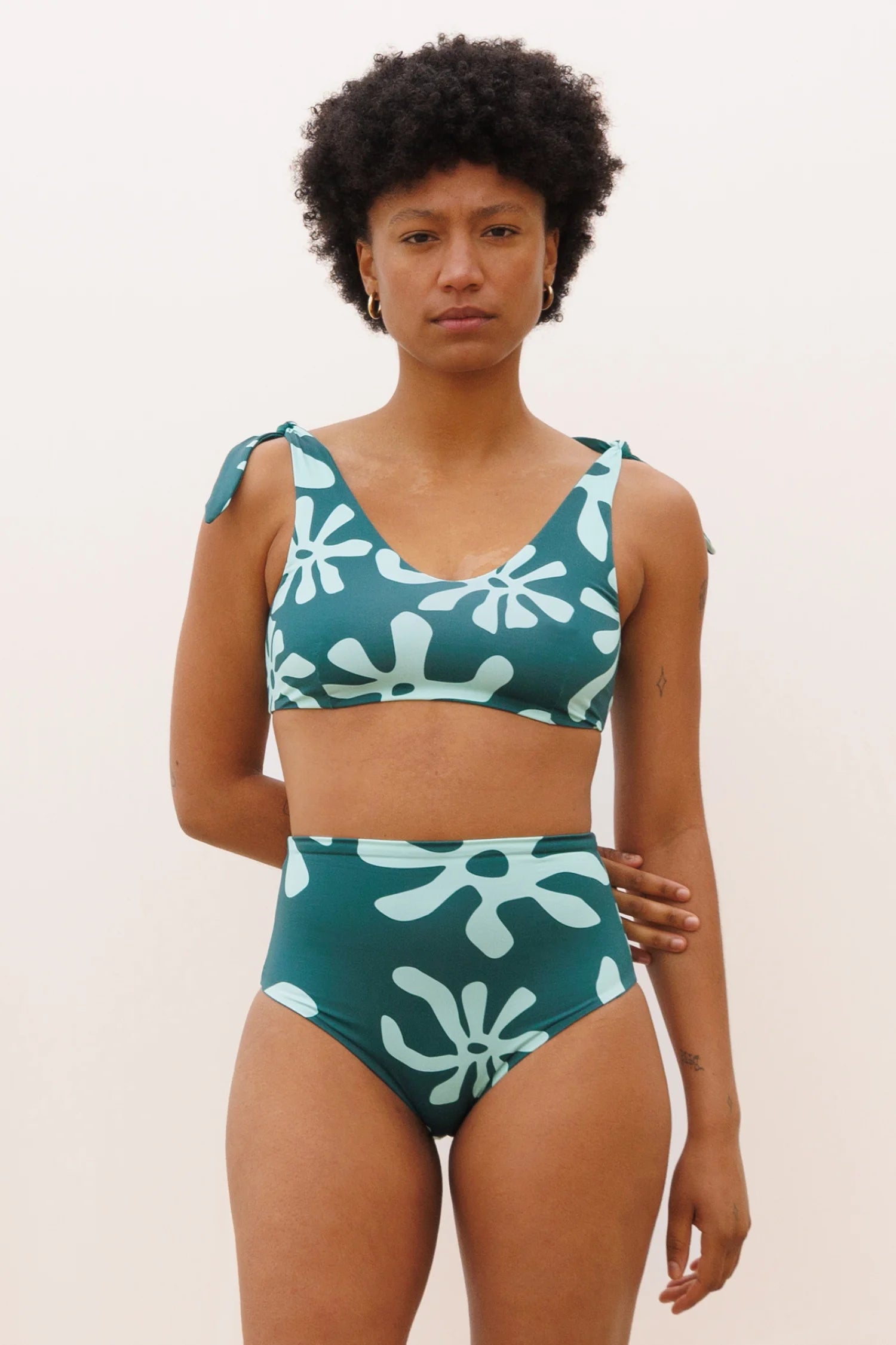 mymarini-highwaist-shorts-bloom-bikinihose-hohe-taille image 3
