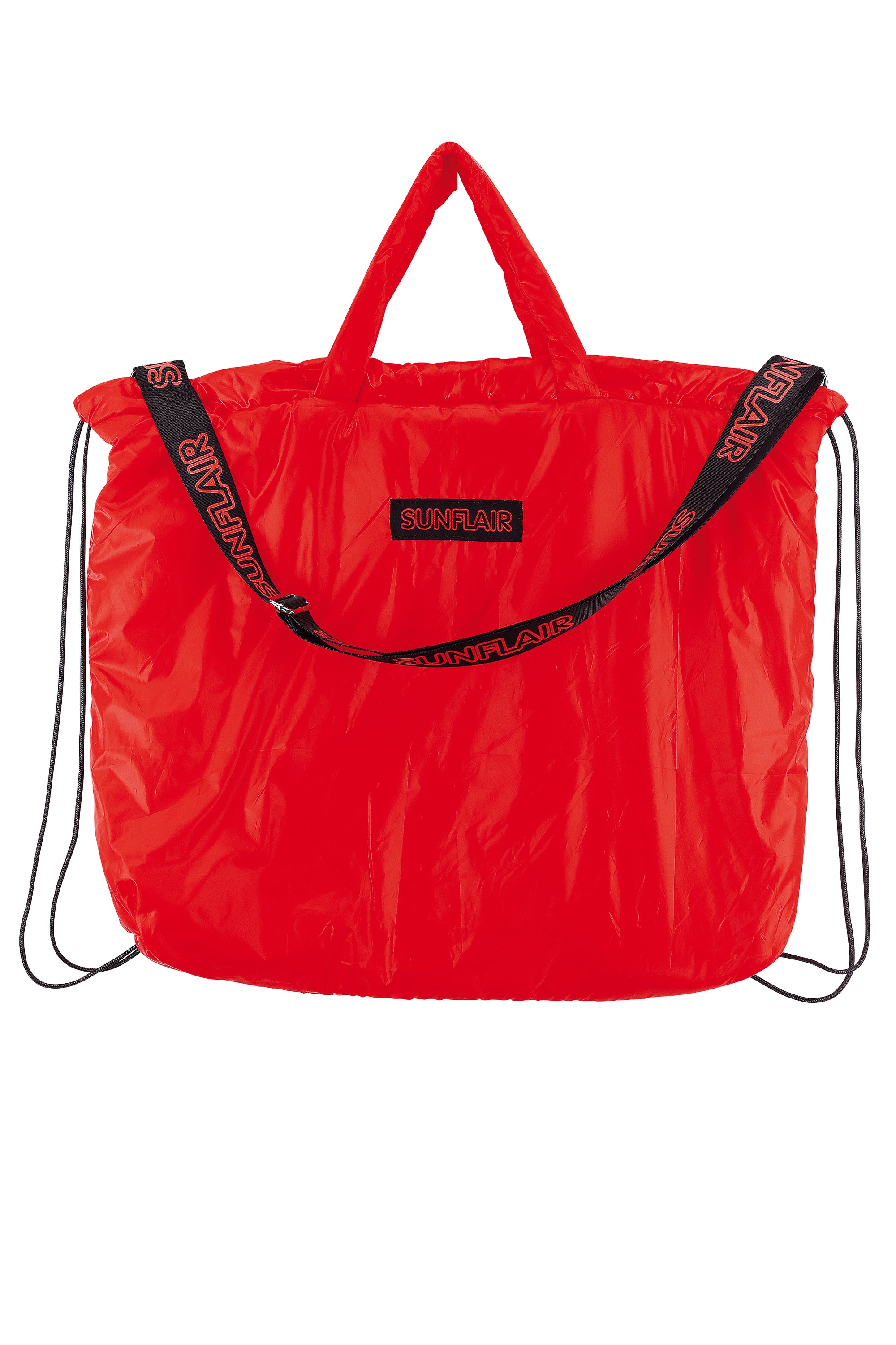 sunflair-solid-beach-bag-strandtasche-rot-60x45-cm image 3