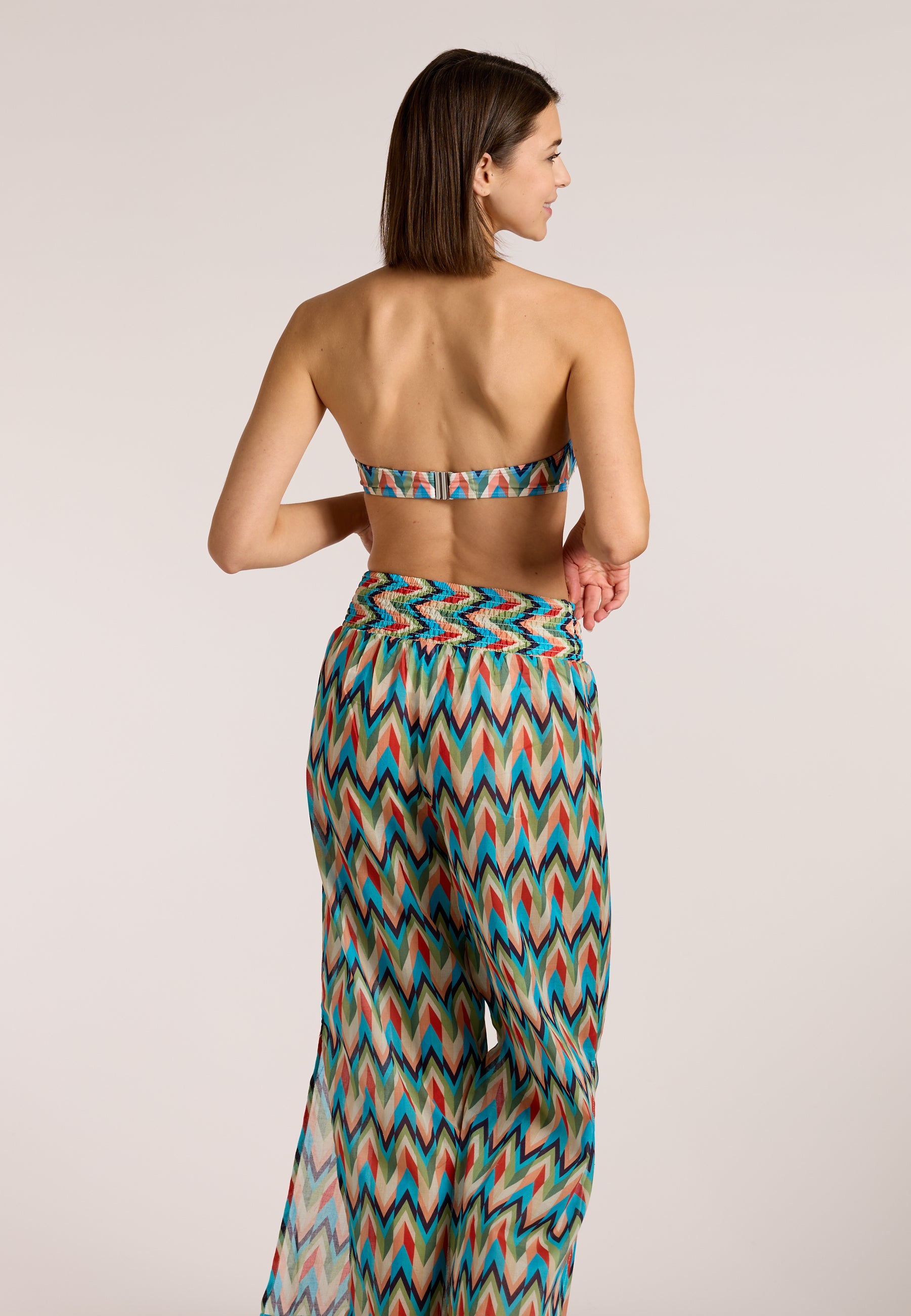 olympia-chevron-flow-beach-hose-mit-weitem-bein image 6