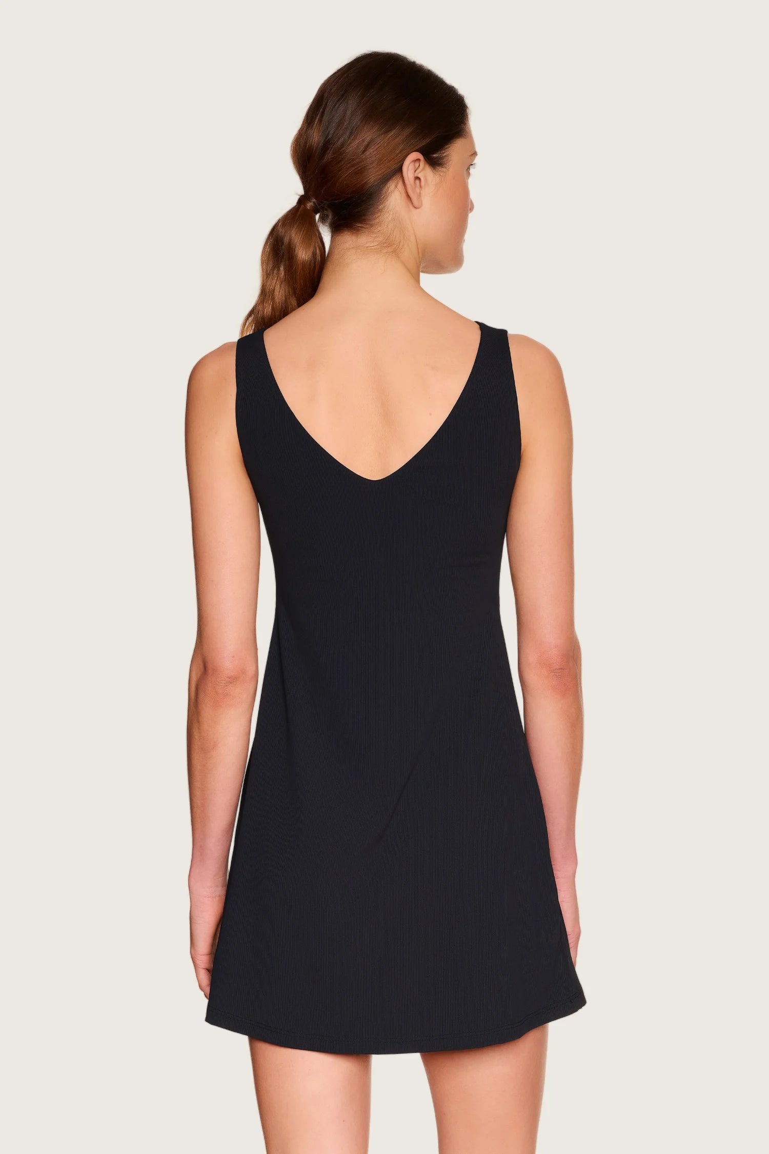 mymarini-sport-dress-strandkleid-badebekleidung-rippstoff-hoher-ausschnitt-v-aus image 4