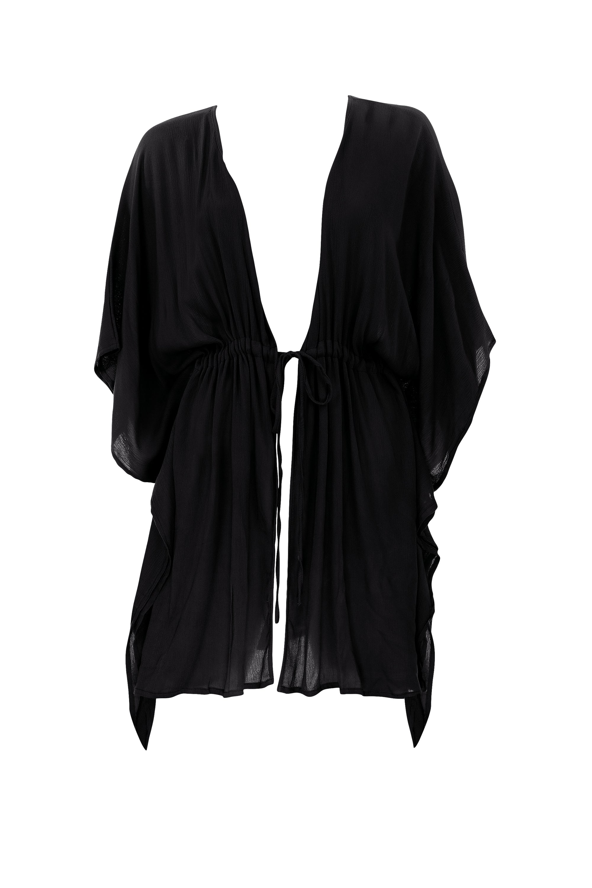 sunmarin-solid-breeze-poncho-strandponcho-mit-v-ausschnitt-und-tunnelzug image 6