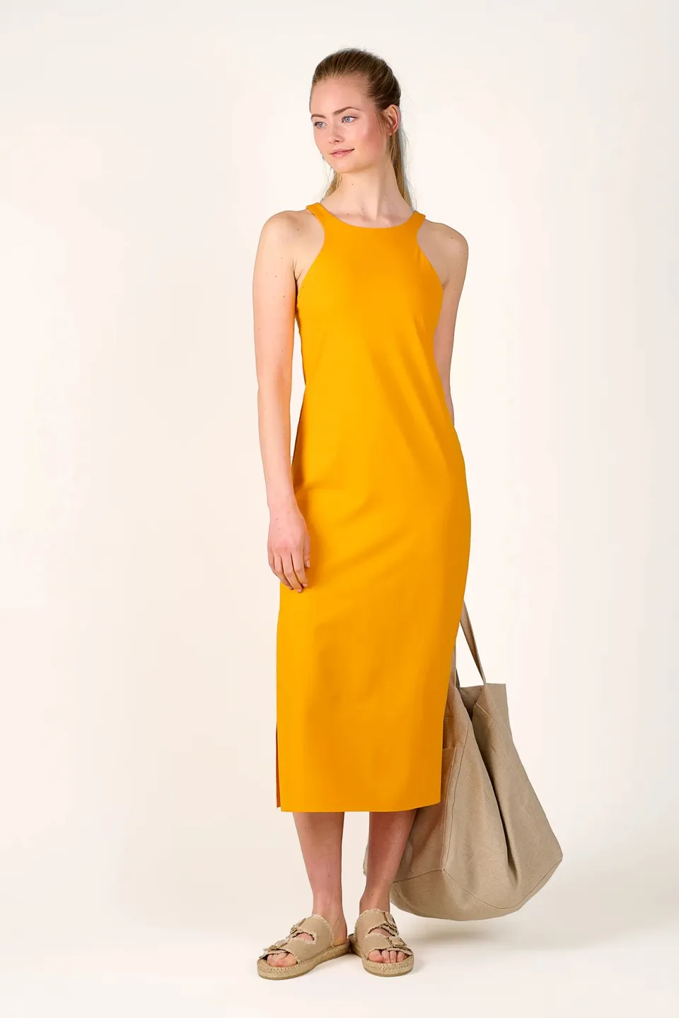 mymarini-swimmy-dress-soleil-sommerkleid-midi-mit-racerback image 1