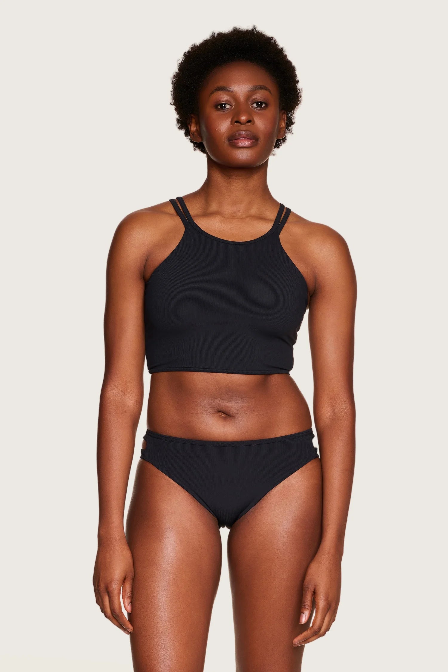 mymarini-ribbon-pants-swim-apparel-bikinihose-sportlich-schwarz-braun-wei image 3