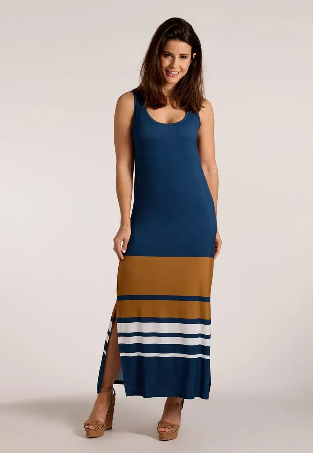 sunflair-harbor-stripe-maxi-strandkleid-mit-schlitz image 1