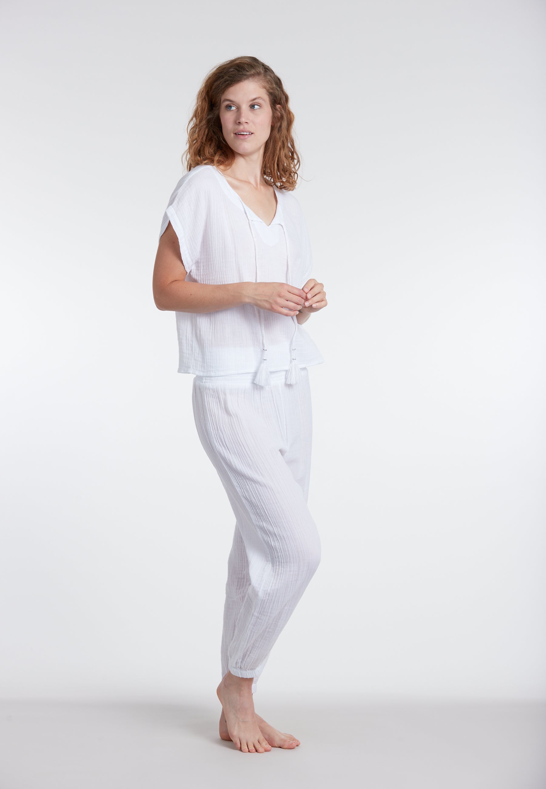 sunflair-solid-pants-strandhose-wei-crinkle image 7