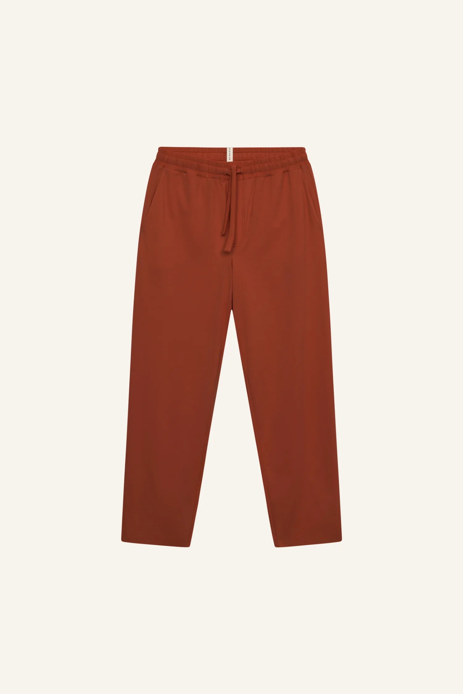 mymarini-relax-pants-memories-strandhose-lang-rot-mit-kordelzug image 3